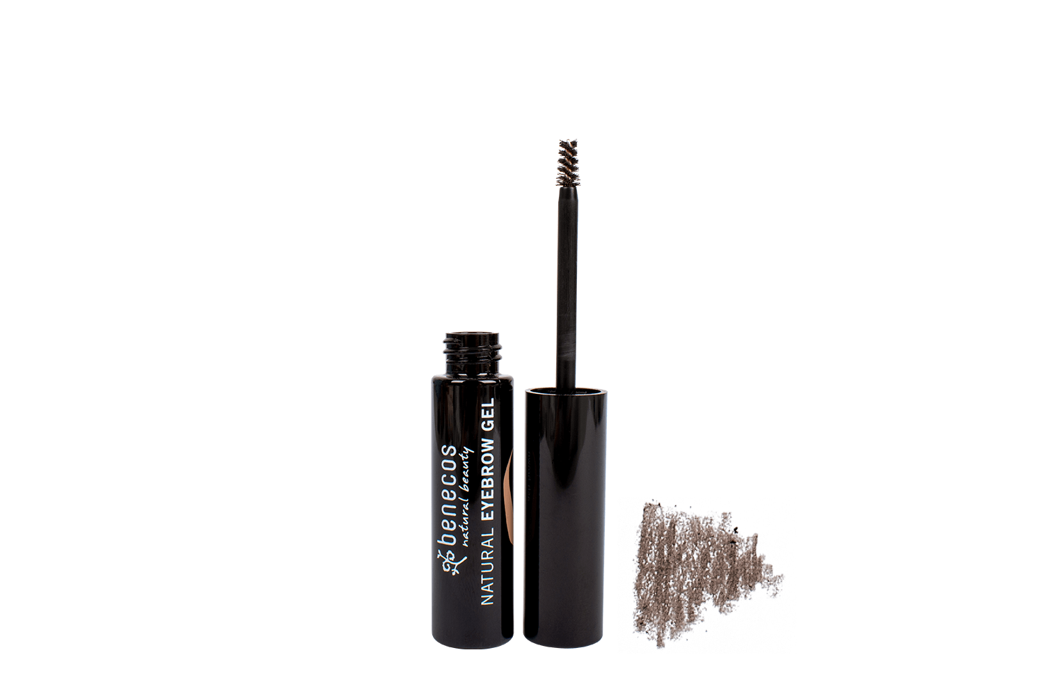 Benecos Natural Eyebrow Gel - Ash Brown | Vegan, Cruelty-Free Brow Styler for Defined, Long-Lasting Brows | Perfect for Daily Makeup & Professional Looks