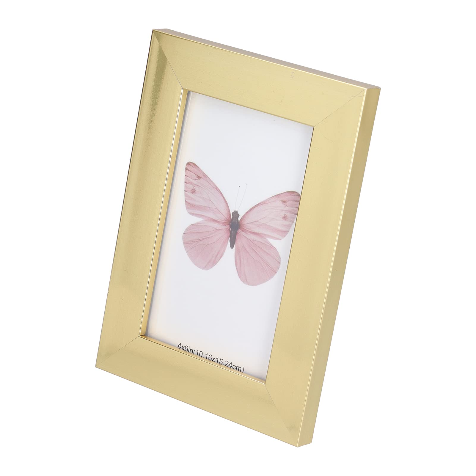 7.1x5.1 Inch Picture Frame Set - 4 Pack Desktop Photo Frames for Living Room, Bedroom, Kitchen & Office Decor - Elegant Rectangular Display (BS-J1-P) - Perfect for Family Photos, Wedding Pictures & Home Decoration