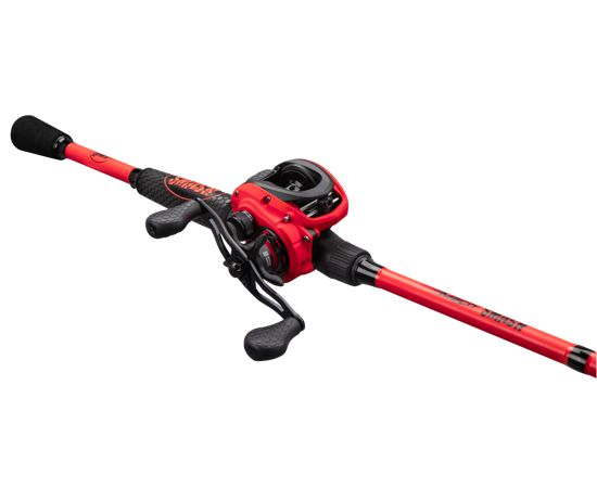Lew's Mach Smash Baitcast Fishing Rod and Reel Combo - High Performance Baitcasting Setup for Bass, Walleye & Freshwater Fishing | Ideal for Casting, Trolling & Tournament Angling