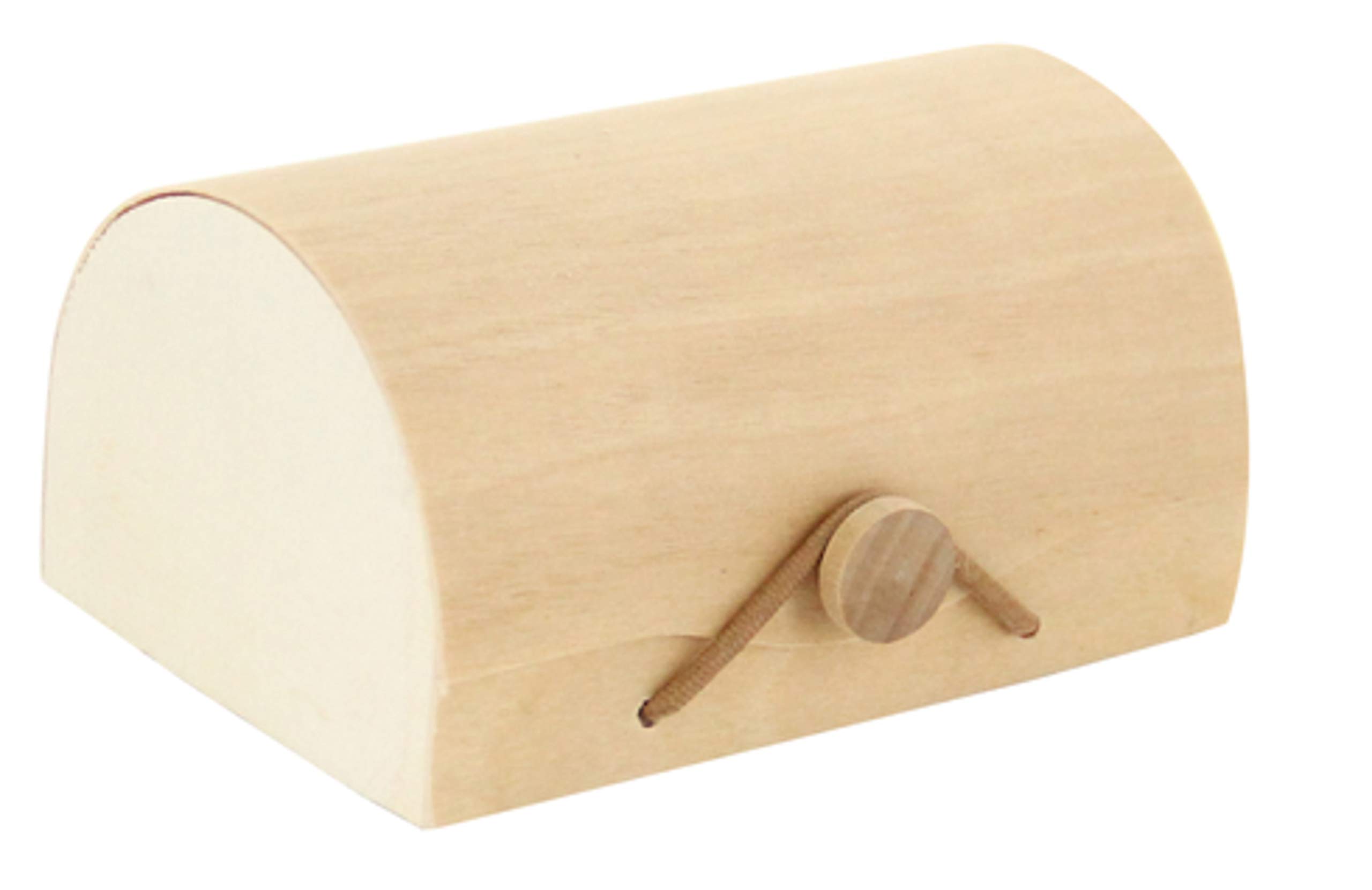PacknWood 210MAC3CYB Rectangular Wooden Macaroon Box with Latch - Bulk Case of 100 - Perfect for Bakery, Wedding Favors, Gift Packaging & Party Treats