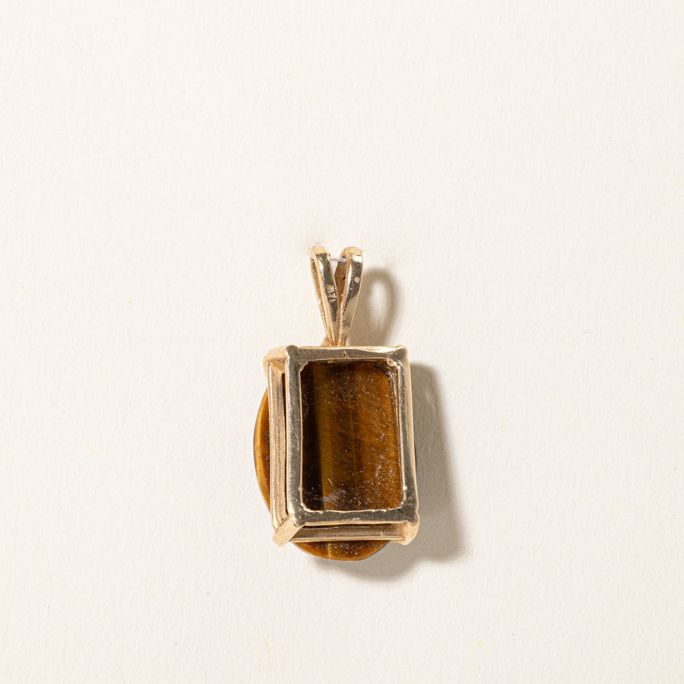 12.00ct Natural Tiger's Eye Gemstone Pendant Necklace for Women - Healing Crystal Jewelry for Protection & Confidence - Perfect for Meditation, Gifts & Spiritual Healing