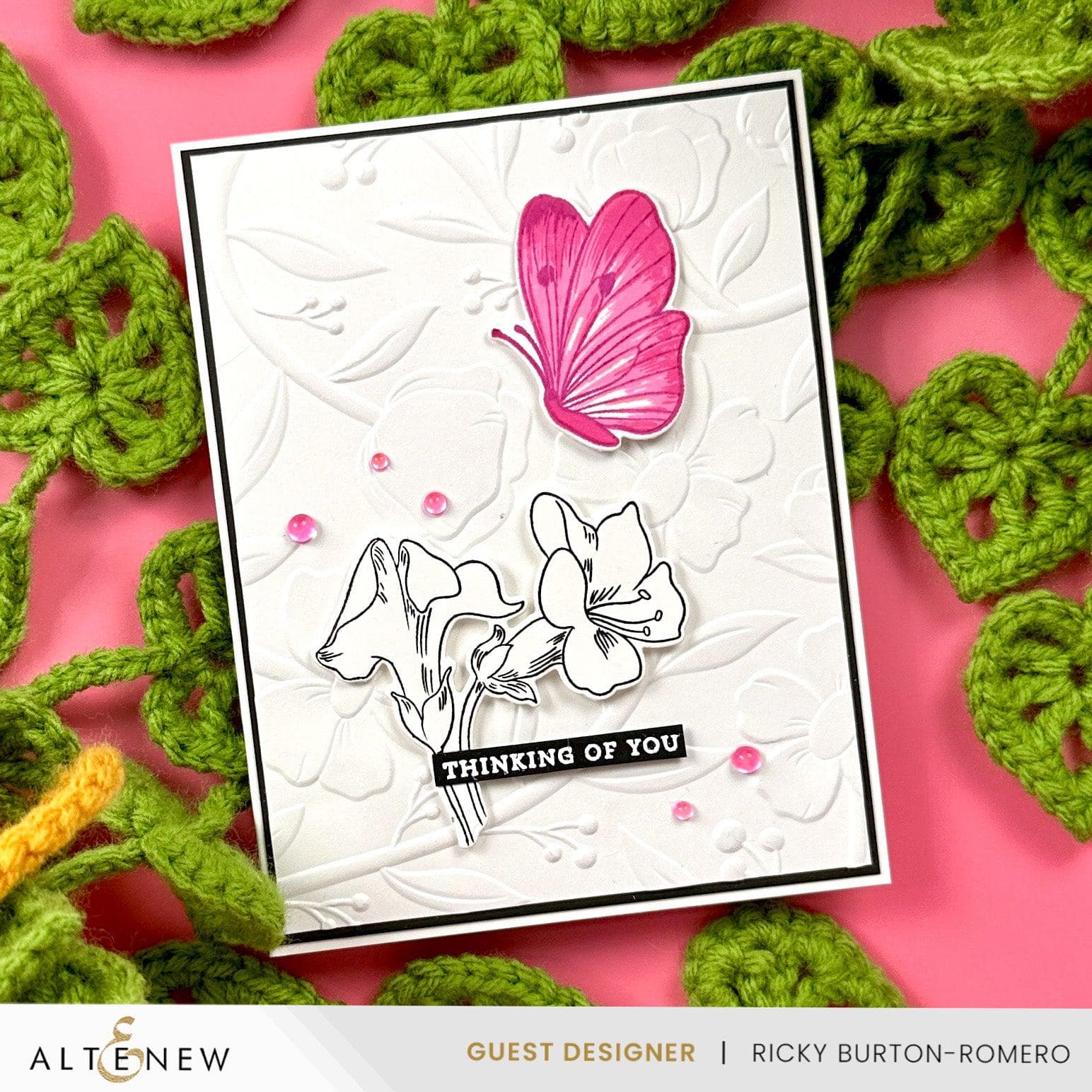 Mini Delight: Delicate Butterfly Stamp & Die Set for Card Making, Scrapbooking & DIY Crafts - Perfect for Handmade Greeting Cards, Wedding Invitations & Paper Crafts
