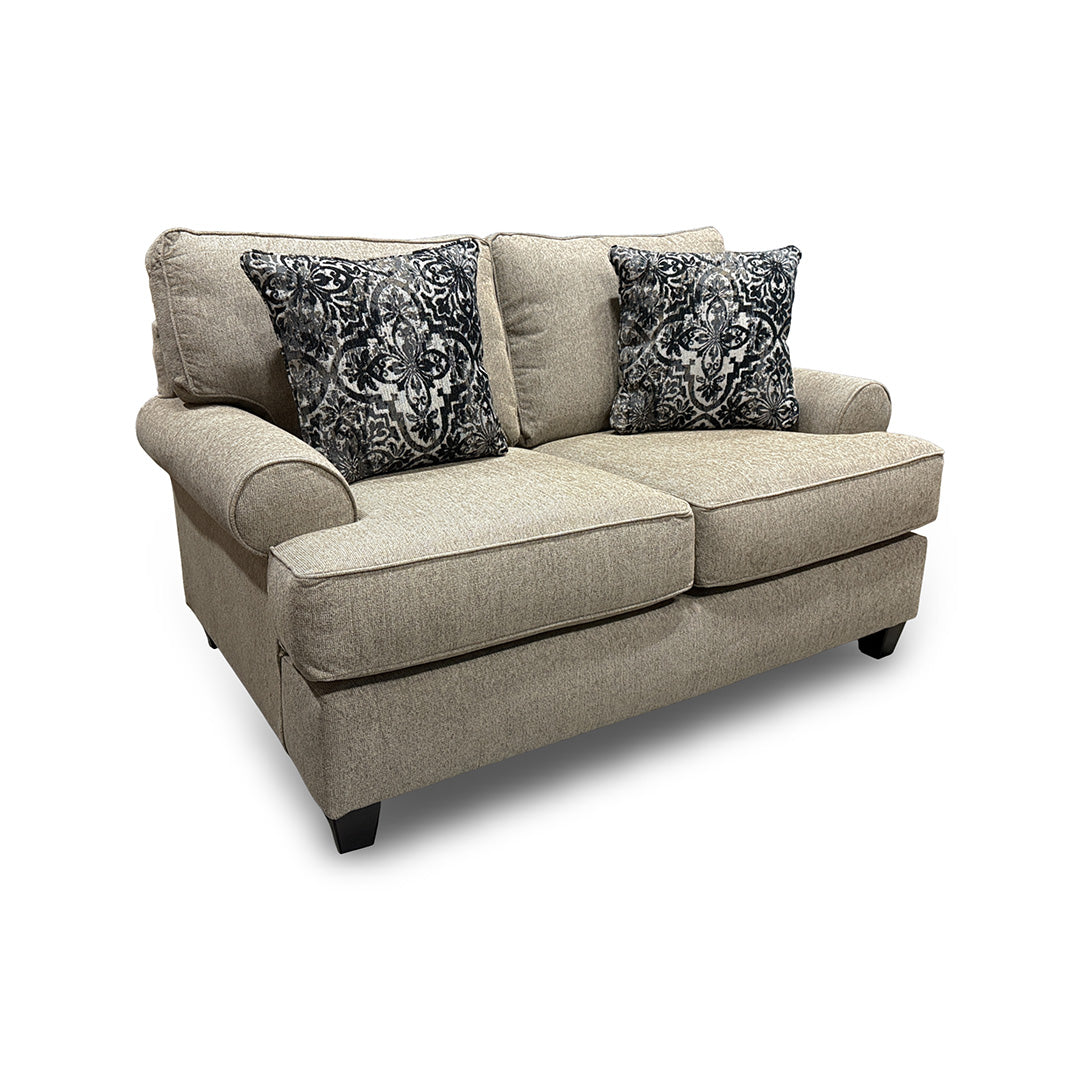 Charleston Sofa and Loveseat Set - Modern Living Room Furniture for Comfortable Seating | Perfect for Family Gatherings, Movie Nights & Home Decor