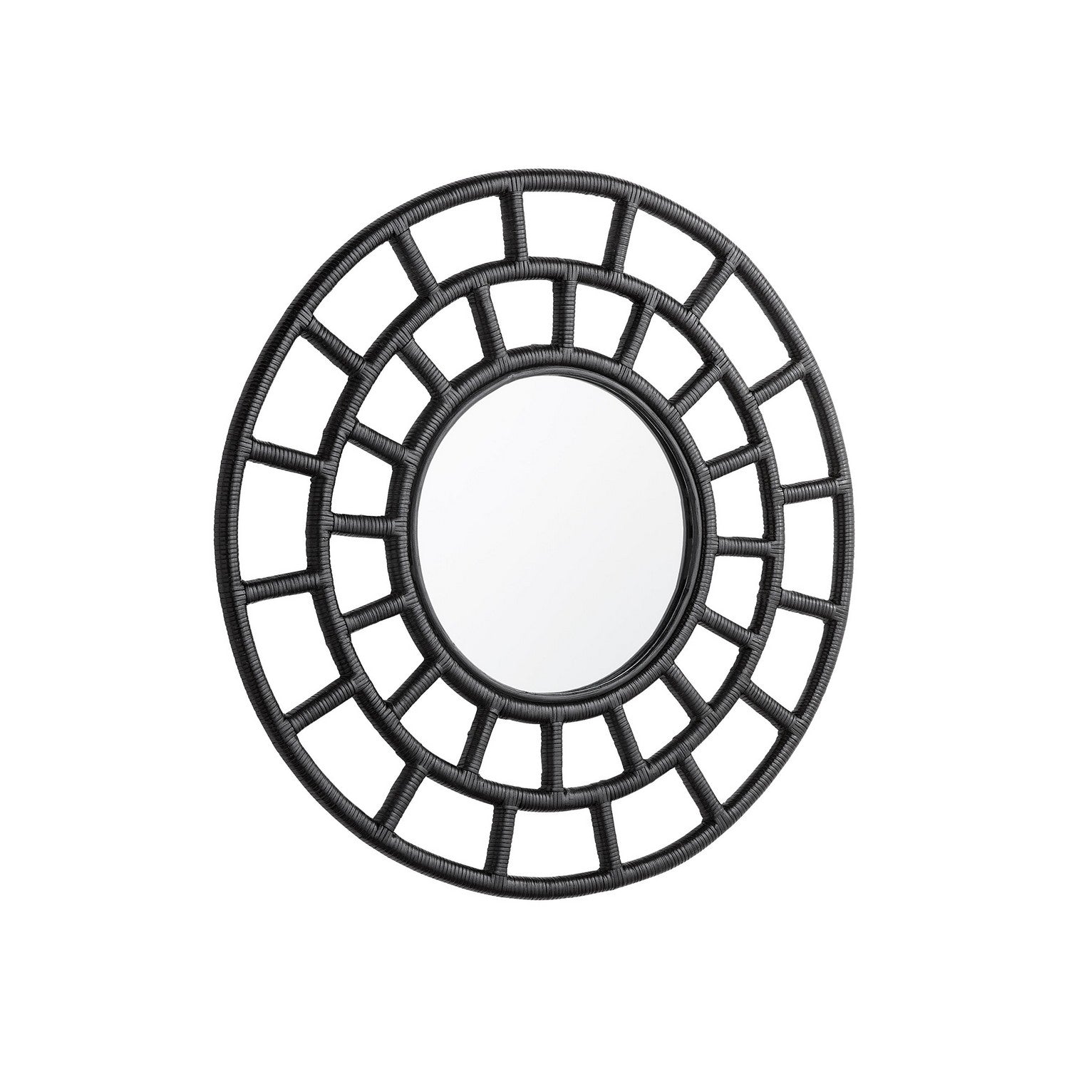 Cyan Design 11601 Comoros Mirror - Small Black Wall Mirror for Living Room, Bedroom & Entryway Decor