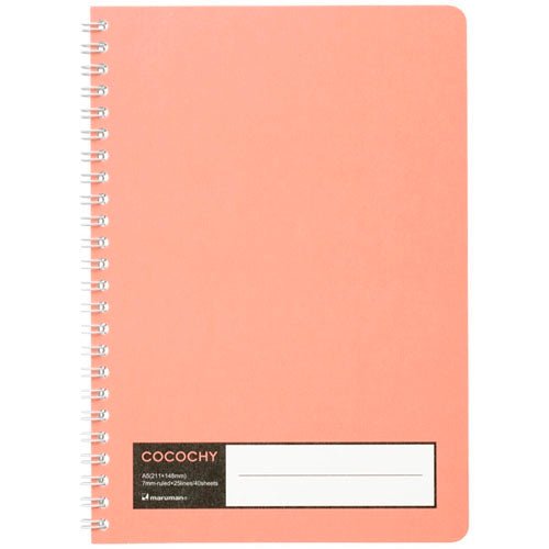 COCOCHY A5 Notebook - Premium Spiral Bound Journal for School, Office & Note Taking - Durable Maruman Paper for Smooth Writing - Ideal for Students, Professionals & Daily Planning