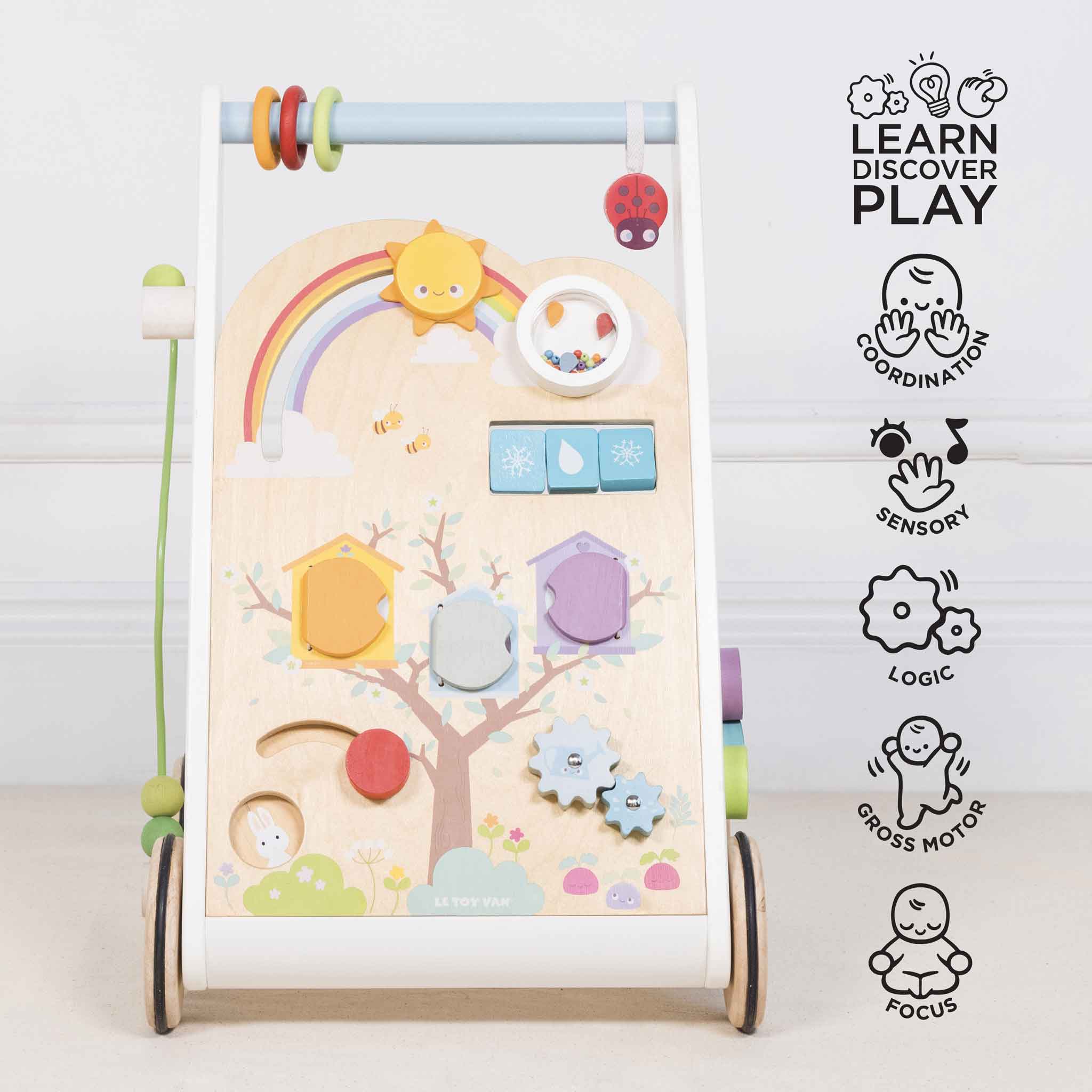Best Baby Activity Walker with Lights & Music - Fun Learning Toy for Toddlers 6-12 Months - Encourages First Steps & Early Development - Perfect for Playtime & Indoor Exploration