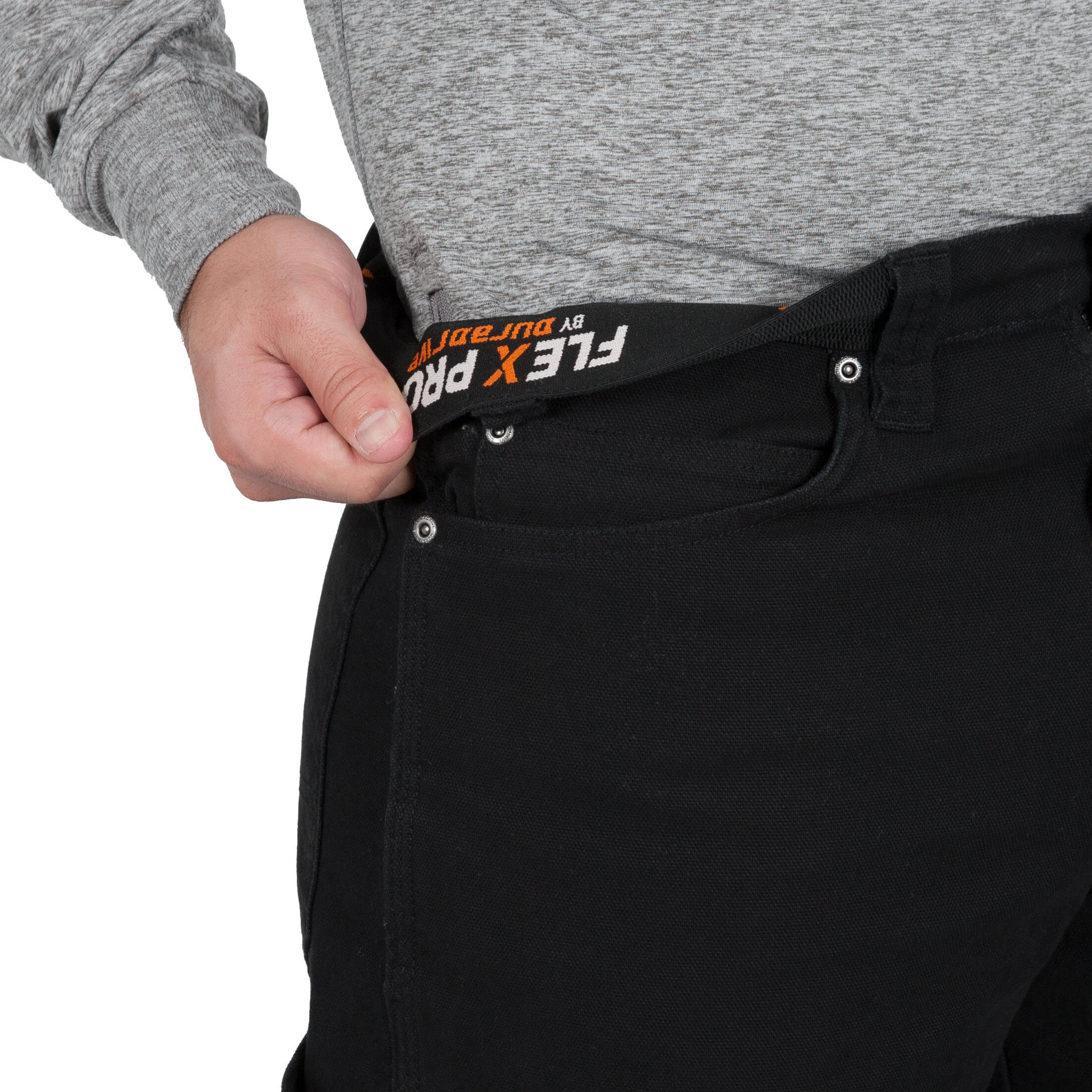 DuraDrive Carpenter 2.0 Flex Pro Relaxed Fit Work Pants for Men - Durable Comfortable Utility Pants for Construction, Woodworking & Outdoor Work
