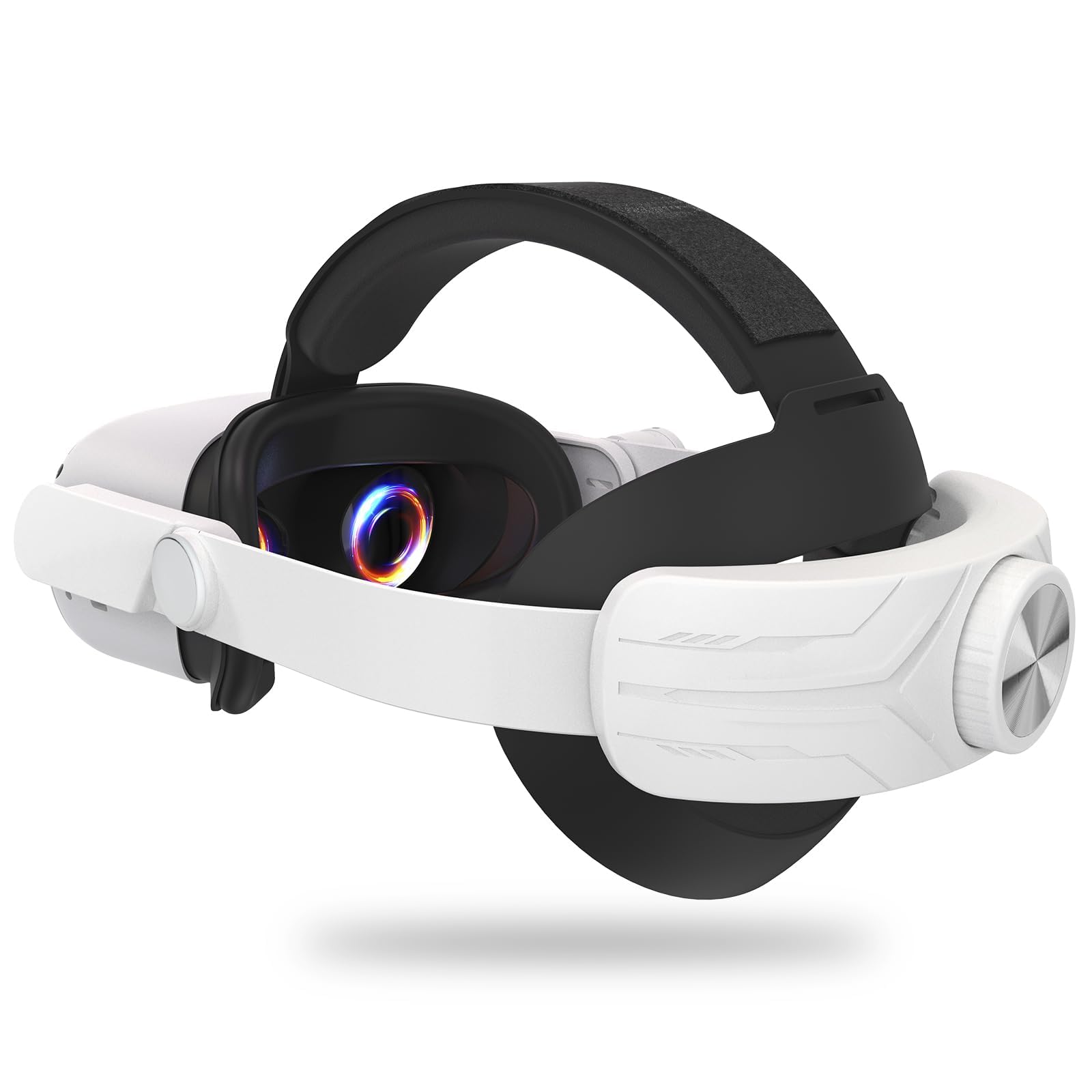 3D Virtual Reality Headset for Quest 3 - Adjustable Head Strap VR Gaming Headset with Comfortable Padding for Extended Play - Perfect for Movies & Games (Panda Design, Battery Not Included) - Ideal for Home Entertainment & VR Experiences