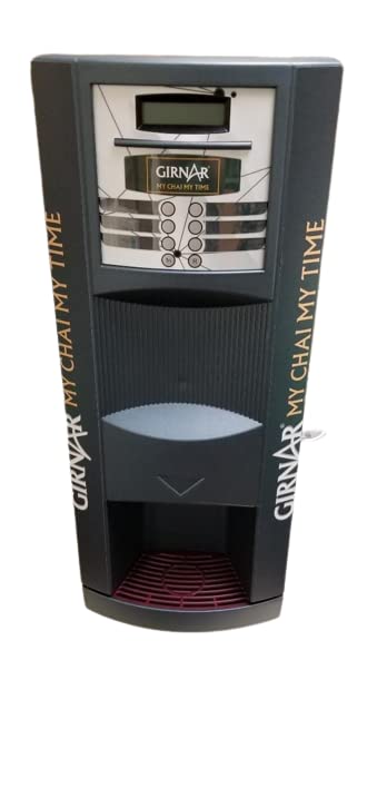 Girnar Commercial Tea & Coffee Vending Machine - Professional Electric Chai Maker with Multi-Settings & 3 Flavor Options - Perfect for Offices, Restaurants & Cafes