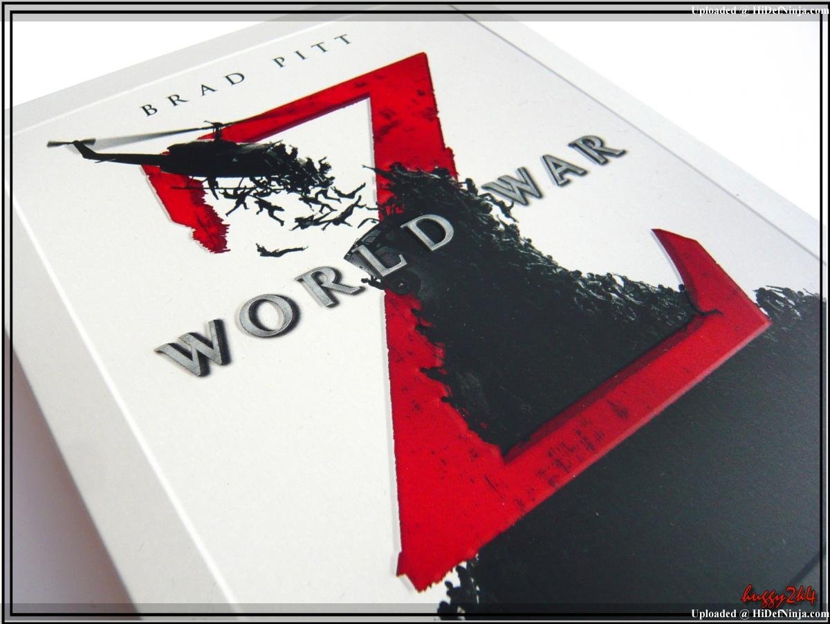 World War Z Blu-ray Steelbook Limited Edition - UK Import [Exclusive Collectible for Movie Fans] - Perfect for Home Theater & Gift Giving