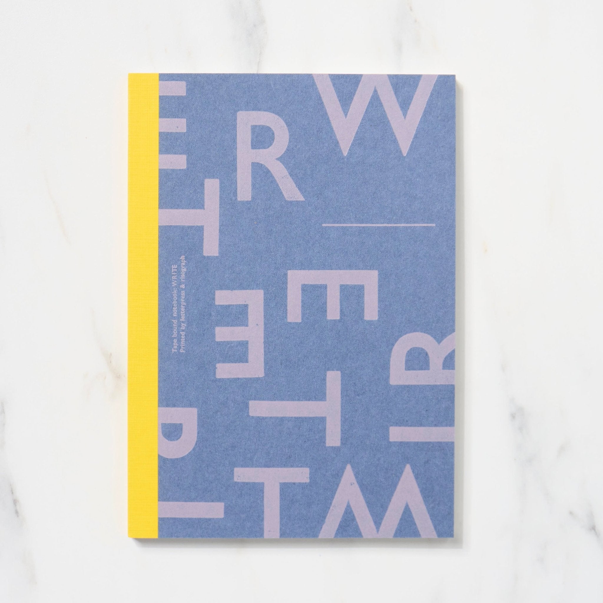 Premium Spine Wrapped Notebook A5 - Handmade Letterpress Cover Journal for Writing, Sketching & Note Taking - Perfect Gift for Writers, Artists & Students