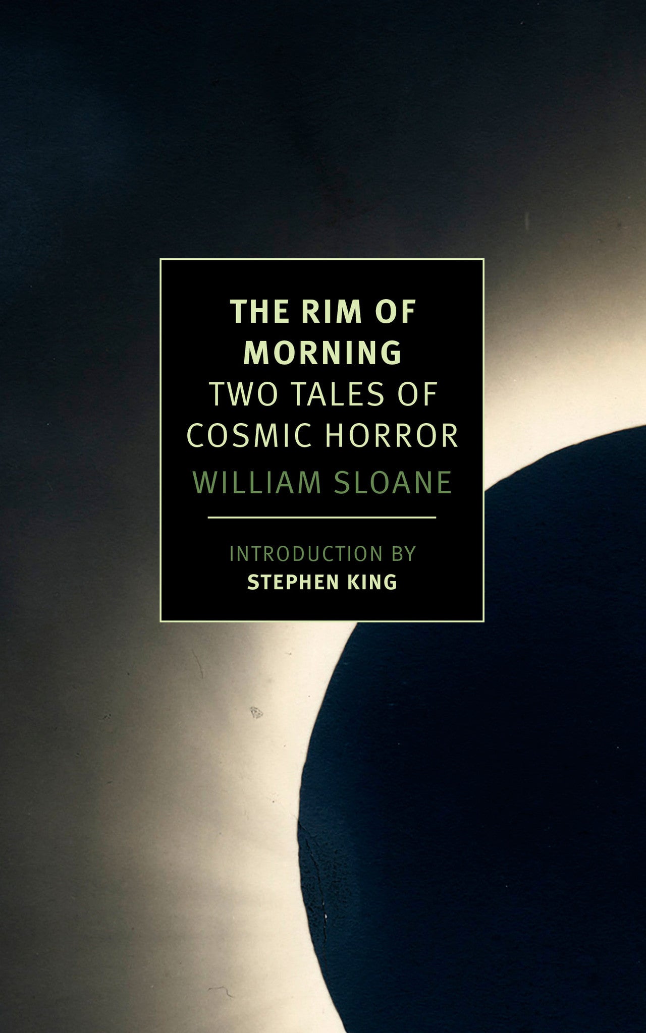 The Rim of Morning - Vintage-Inspired Novel by William Sloane | Gothic Horror & Mystery Fiction for Book Lovers | Perfect for Nighttime Reading & Book Club Discussions