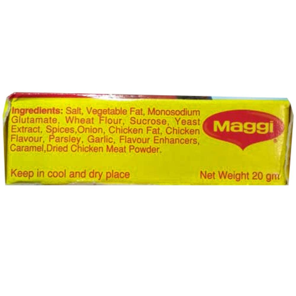 DECADENT FOODS Maggii Chicken Stock Cubes - 8 Cubes x 20 Pack (160g) | Premium Flavor Enhancer for Soups, Stews & Cooking | Perfect for Home Chefs & Meal Prep