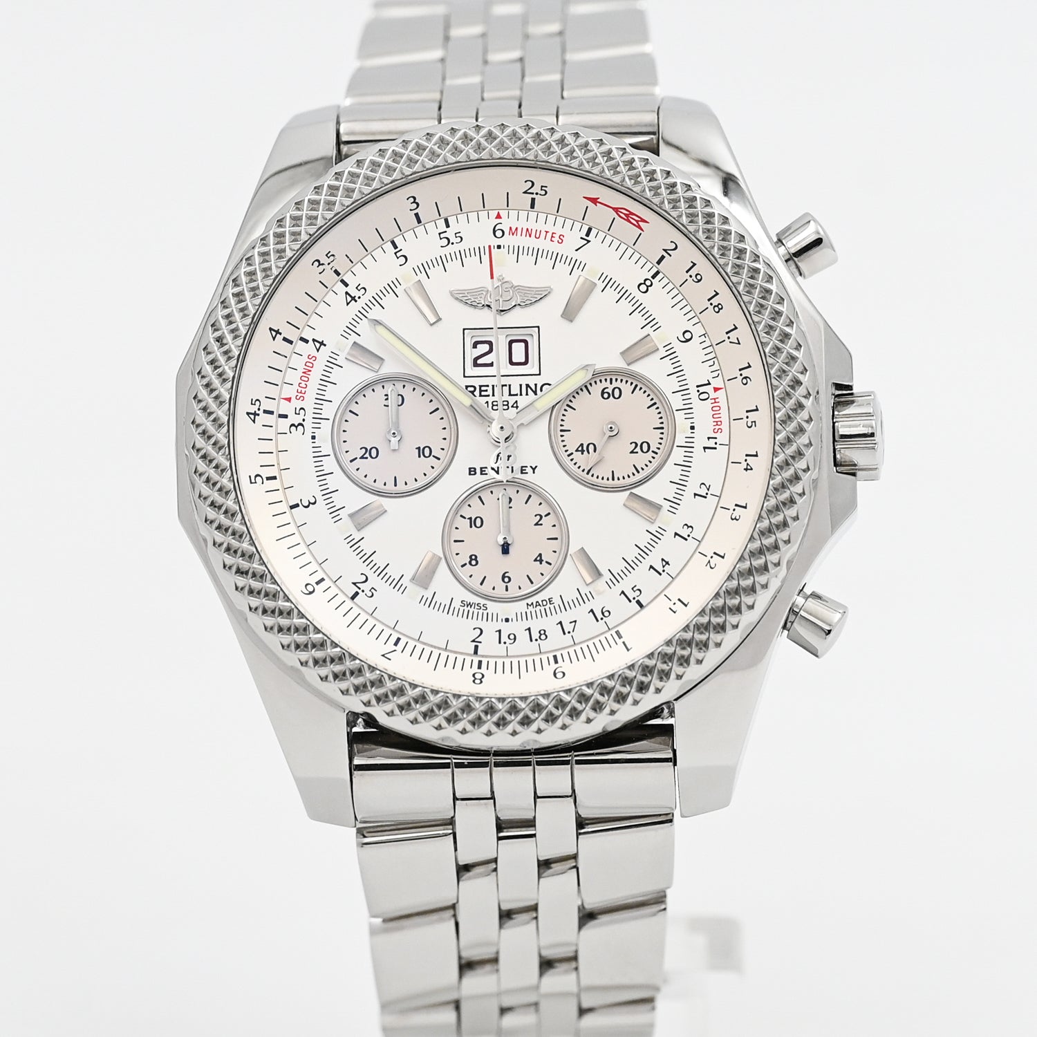 Breitling for Bentley 6.75 Chronograph Men's Luxury Watch - Premium Swiss Automatic Chronograph Timepiece for Business, Formal & Special Occasions