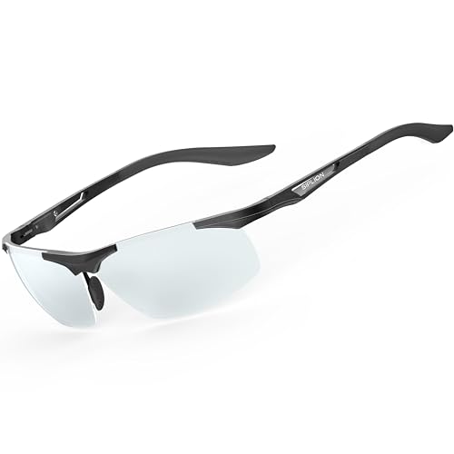 Black/Silver Mirrored Lens