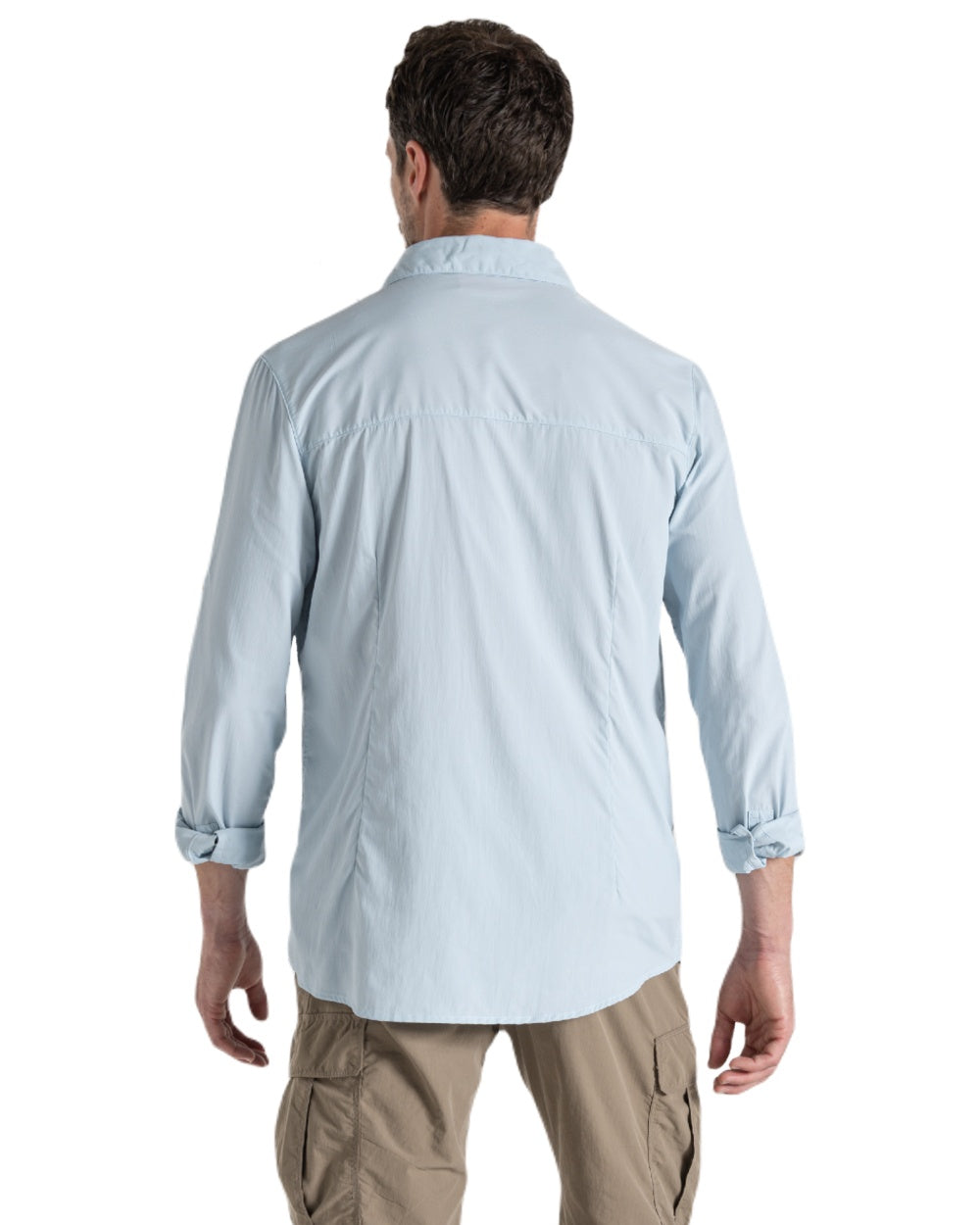 Craghoppers Men's NosiLife Nuoro Long Sleeve Shirt - Bug Repellent Travel & Outdoor Hiking Shirt with UPF 50+ Sun Protection for Camping, Fishing & Adventure Activities