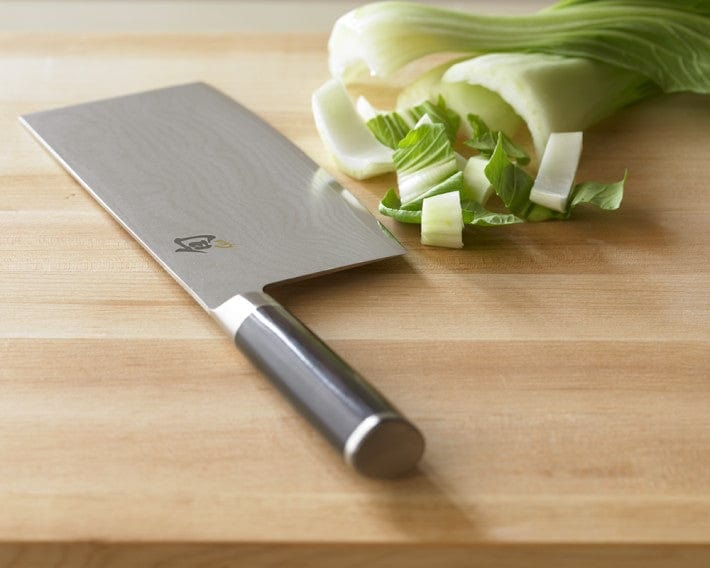 Shun Classic 8-Inch Vegetable Cleaver - High Carbon Stainless Steel Japanese Knife for Precise Chopping, Slicing & Dicing - Perfect for Professional Chefs & Home Cooking