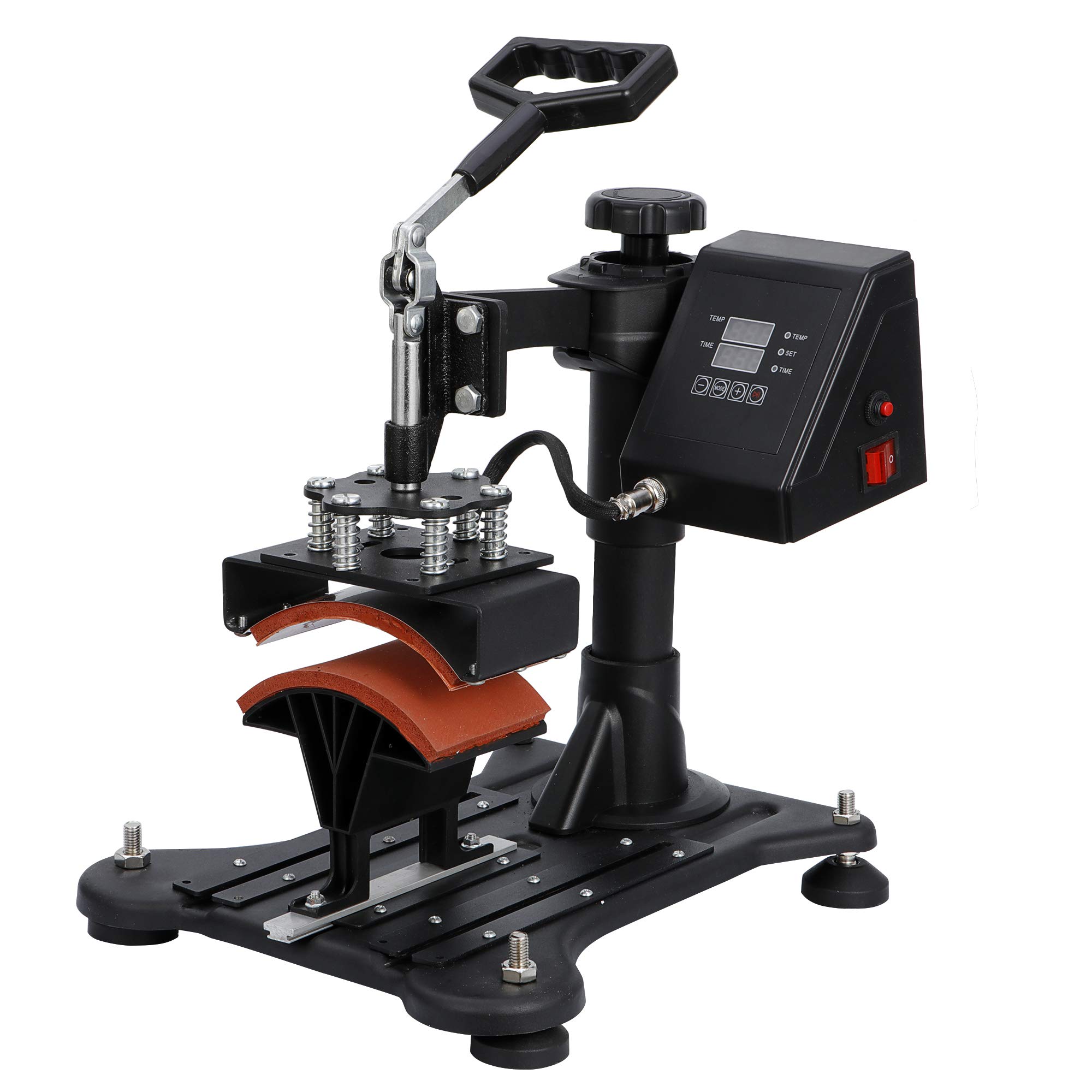 ZENY 5-in-1 Multifunctional Heat Press Machine 12x15 Inch 1200W - T-Shirt, Plate, Cap, Mug & Hat Sublimation Transfer - Perfect for DIY Crafts, Custom Apparel & Small Business Printing