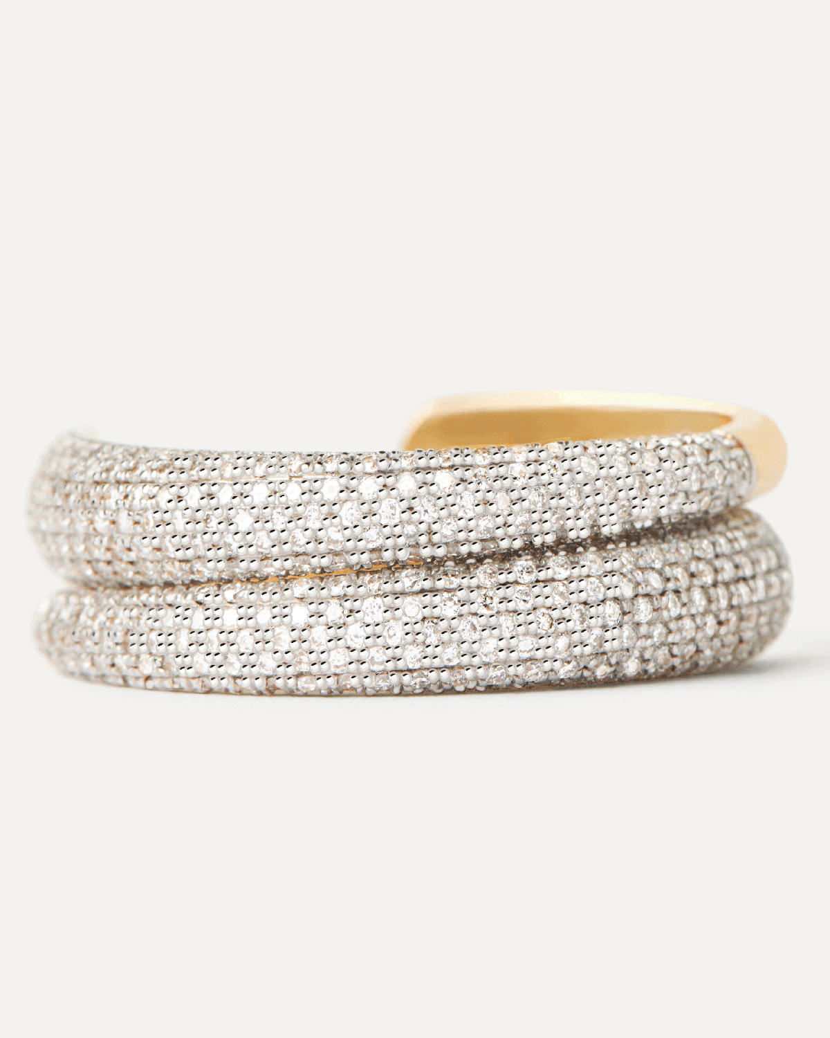 5-Pack Gold Plated Hoop Earrings with Diamond Accents - Trendy Soho Style for Women | Perfect for Parties, Work & Everyday Wear