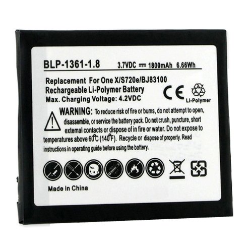 HTC Supreme Battery 1800mAh Li-Pol - Long Lasting Power for Travel & Work