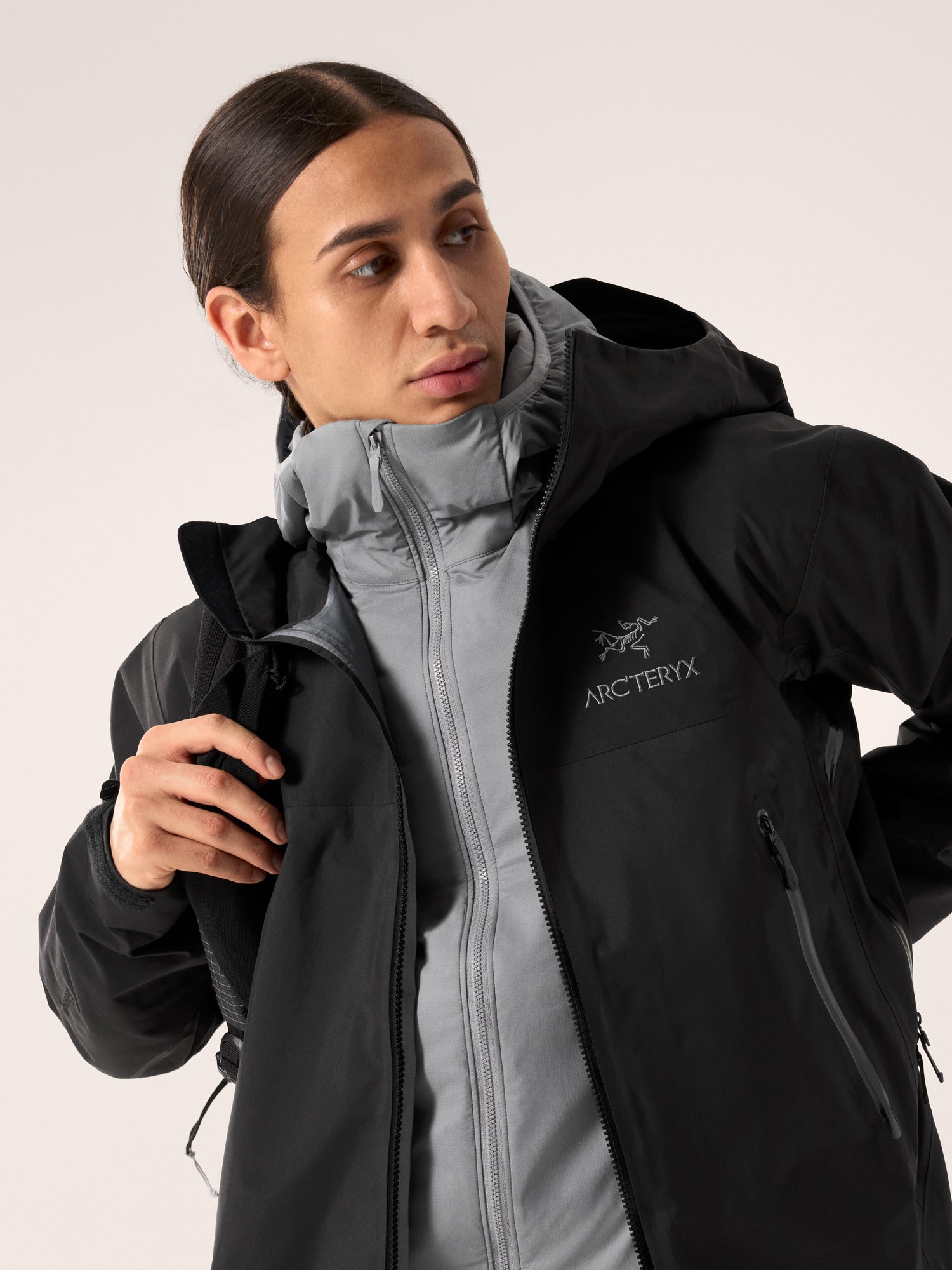 Atom Hoody Men's Lightweight Water-Resistant Hooded Jacket - Perfect for Outdoor Activities, Hiking & Casual Wear
