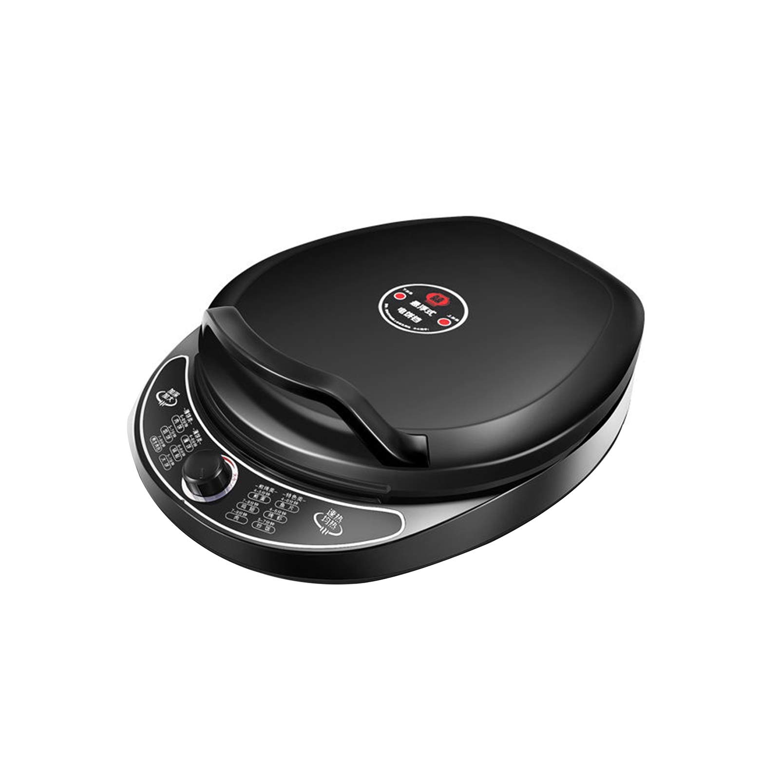 YUMEIGE Electric Baking Pan - Double-Sided Heating Non-Stick Pancake Maker with Independent Temperature Control (180° Unfoldable) - Perfect for Home Breakfast, Brunch & Party Snacks