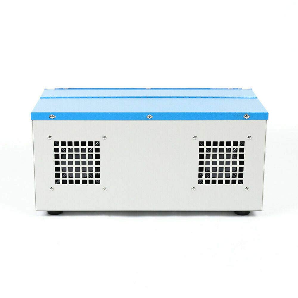 200W Jewelry Polishing Buffing Machine with Dust Collector & LED Light, 110V 0-8000 RPM Multifunctional Bench Grinder for Gemstones, Rocks, Metals - Perfect for Jewelry Making, Lapidary & DIY Craft Projects