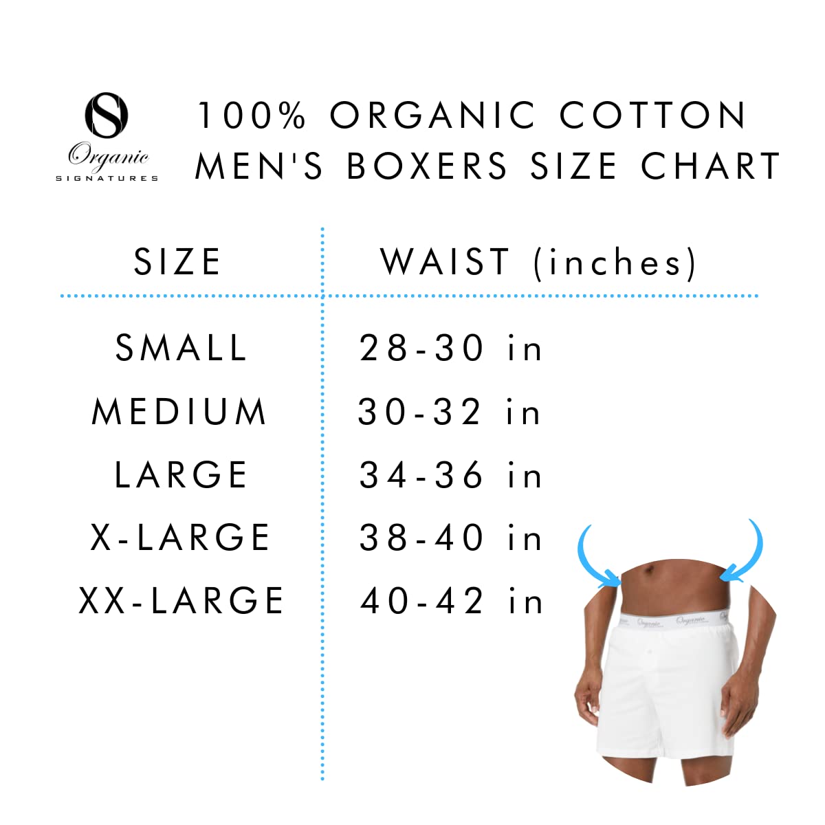100% Organic Cotton Men's Boxer Briefs - Ultra Soft & Breathable Underwear 3-Pack | Perfect for Everyday Comfort, Workout & Sleep