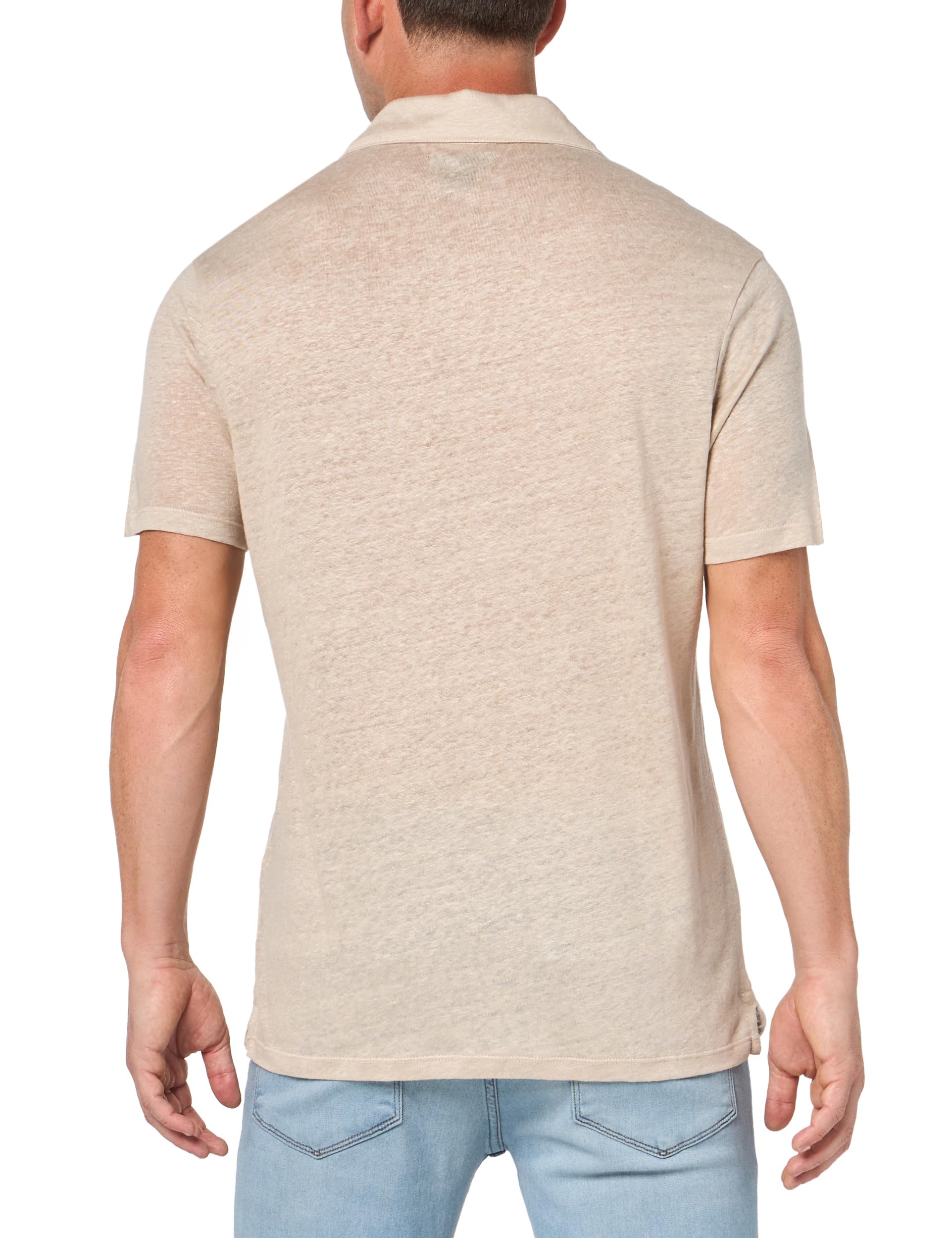 PAIGE Men's Shelton Polo Shirt - Classic Fit Short Sleeve Button Down Shirt for Men | Casual & Business Wear | Perfect for Golf, Office & Outdoor Activities