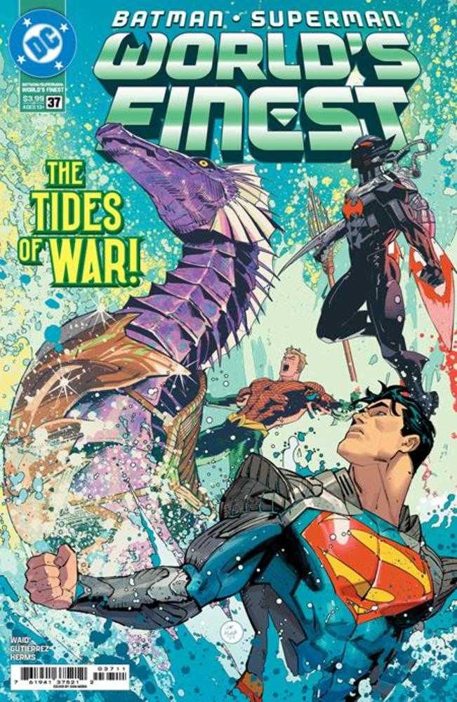 Batman Superman Worlds Finest #37 Cover A by Dan Mora - DC Comics Collectible for Superhero Fans & Comic Book Enthusiasts - Perfect for Display, Gifts & Comic Collections