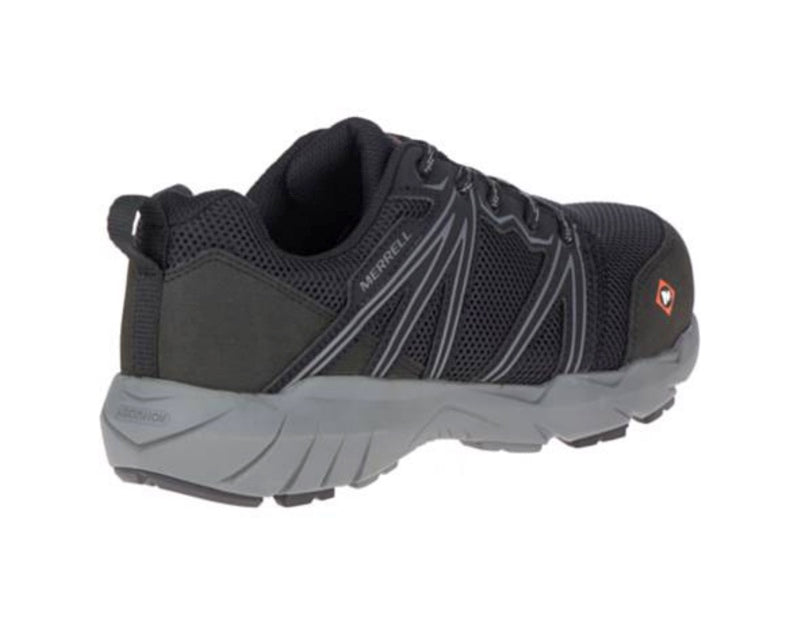 Merrell Fullbench Superlite J17542 Women's Alloy Toe CSA Certified Athletic Work Shoes - Lightweight Safety Footwear for Construction, Warehouse & Industrial Jobs