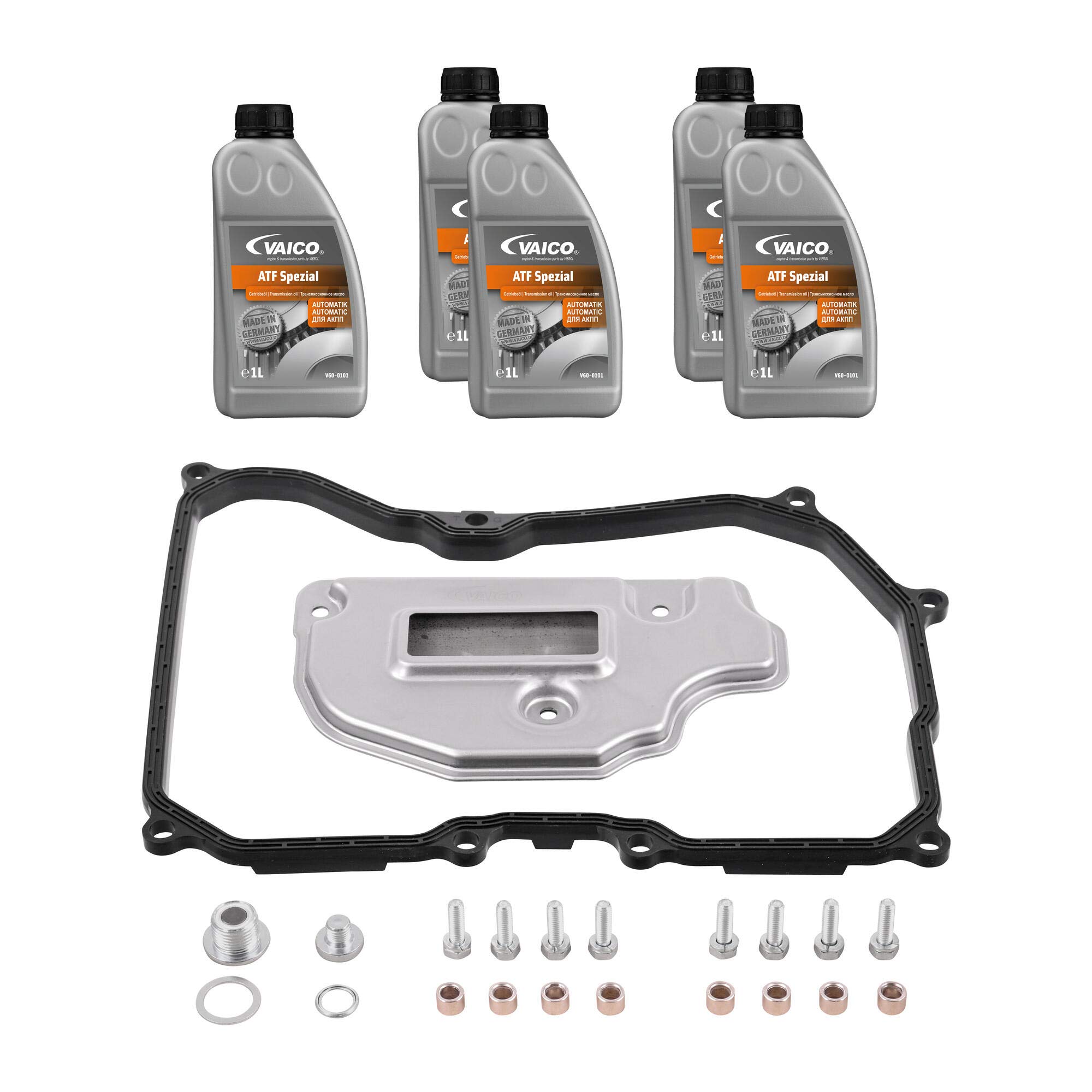 VAICO Automatic Transmission Oil Change Kit V10-3217 - Complete ATF Fluid Replacement Kit for Smooth Gear Shifting | Ideal for DIY Car Maintenance & Professional Mechanics