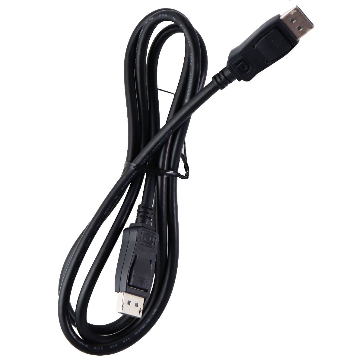 5 Foot DisplayPort to DisplayPort Cable 1.4 Version 4K@60Hz HDR - Black (E239426 Z) - Perfect for Gaming, Home Theater & Office Monitors