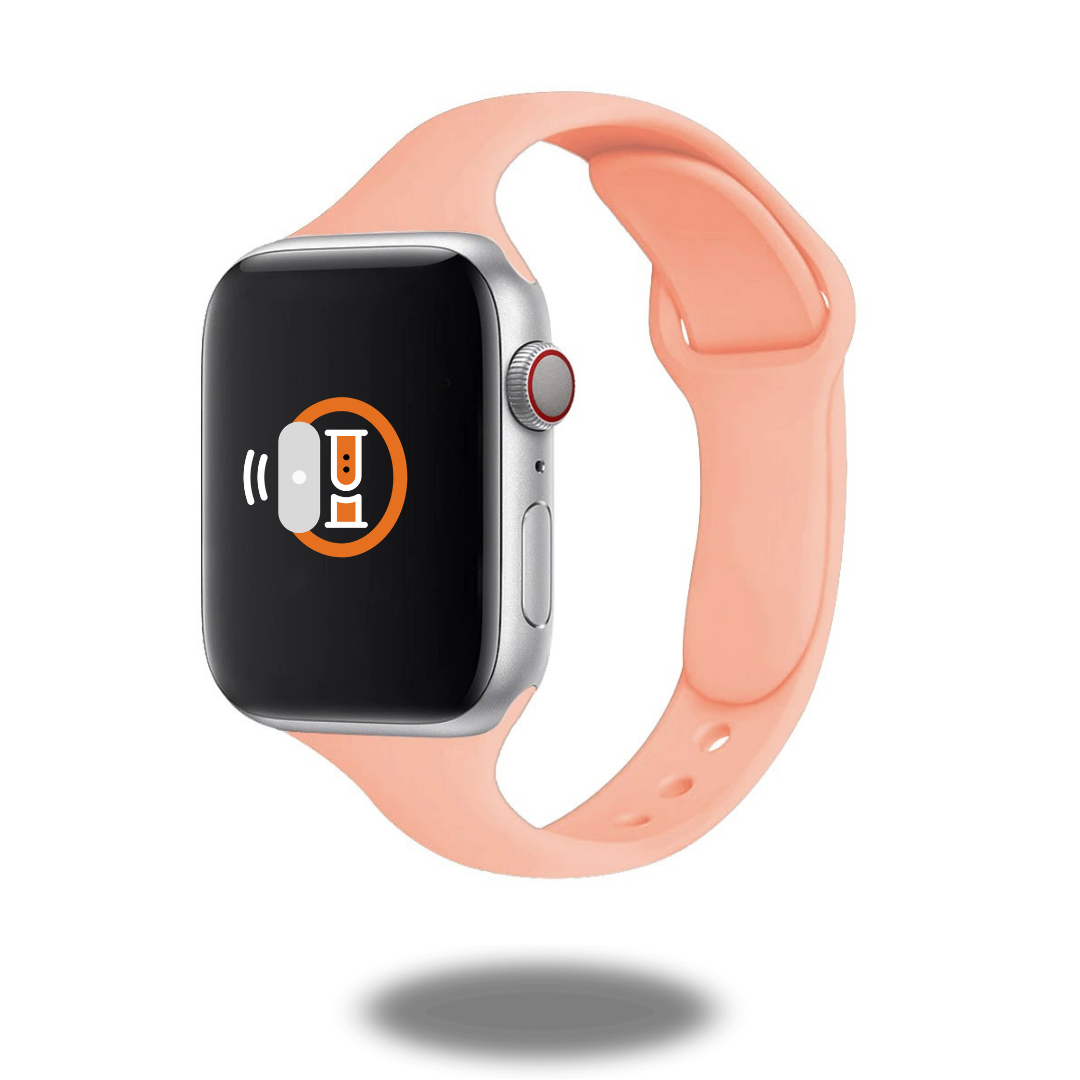 Lightweight Slim Silicone Sports Band for Running, Gym & Fitness - Sweatproof & Comfortable Workout Wristband for Men & Women