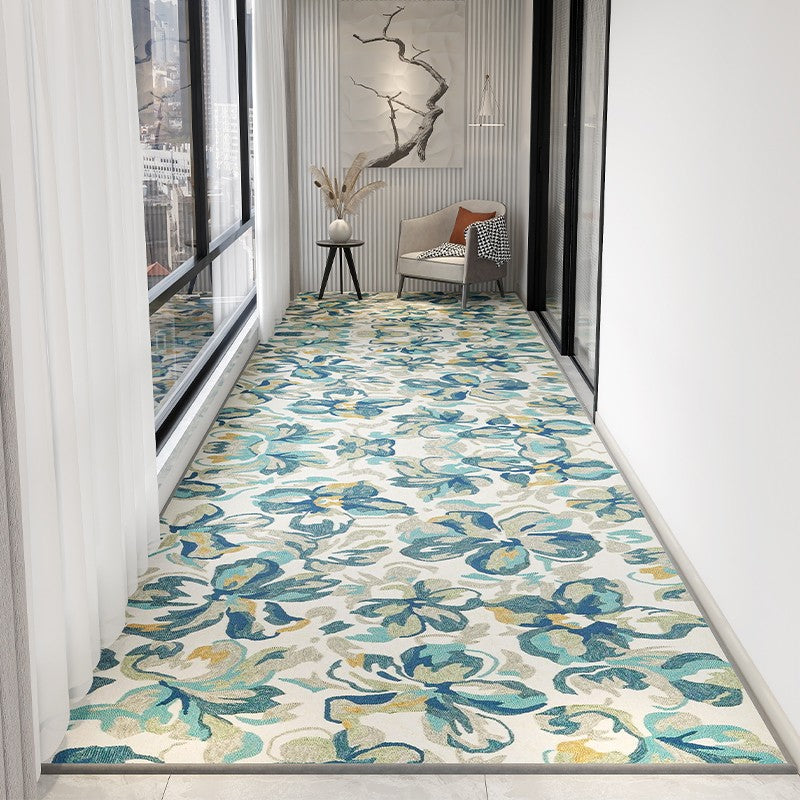 Modern Kitchen Runner Rugs - Extra Long Narrow Hallway & Entryway Rugs - Non-Slip Bedside Runner Carpet for Home Decor - Perfect for Kitchens, Hallways, Bedrooms & Entryways