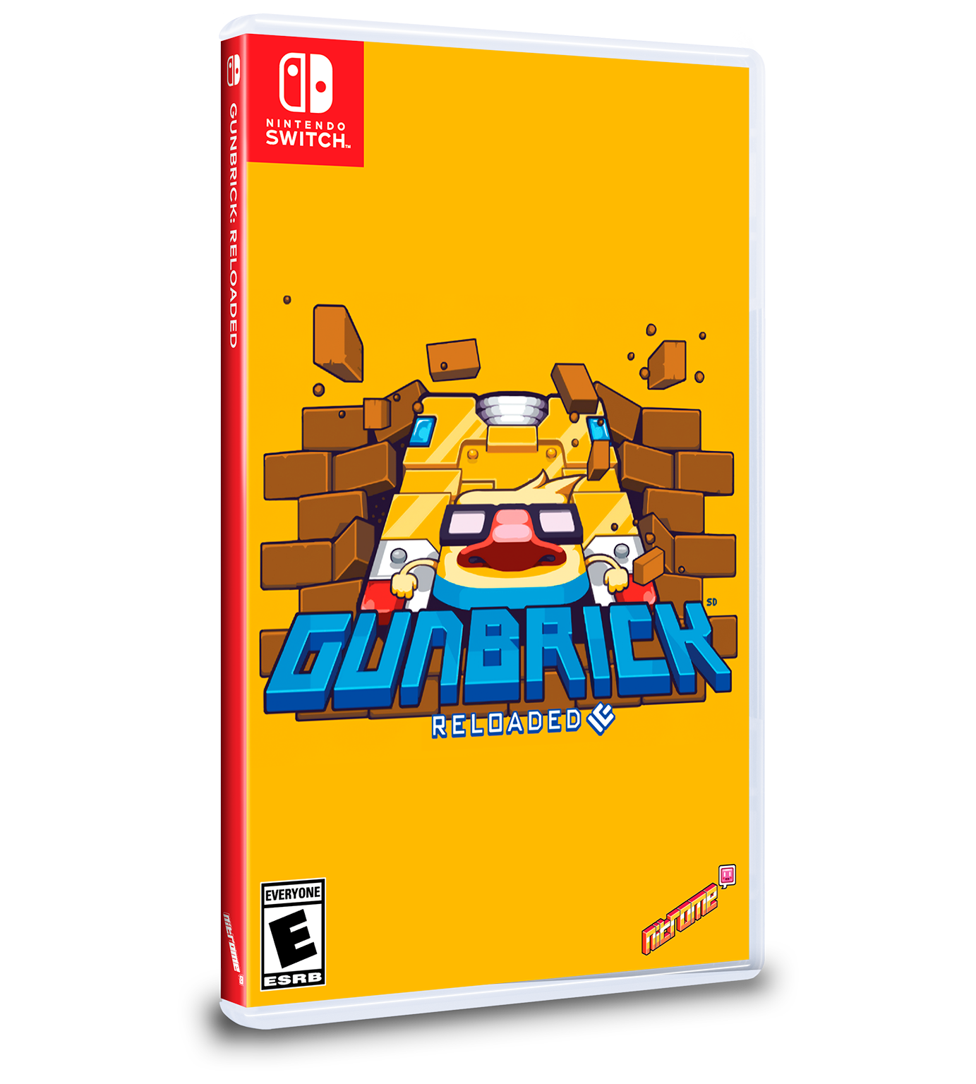Gunbrick: Reloaded - Nintendo Switch Game | Action-Packed Puzzle Adventure for All Ages | Perfect for Home Entertainment & Travel Gaming