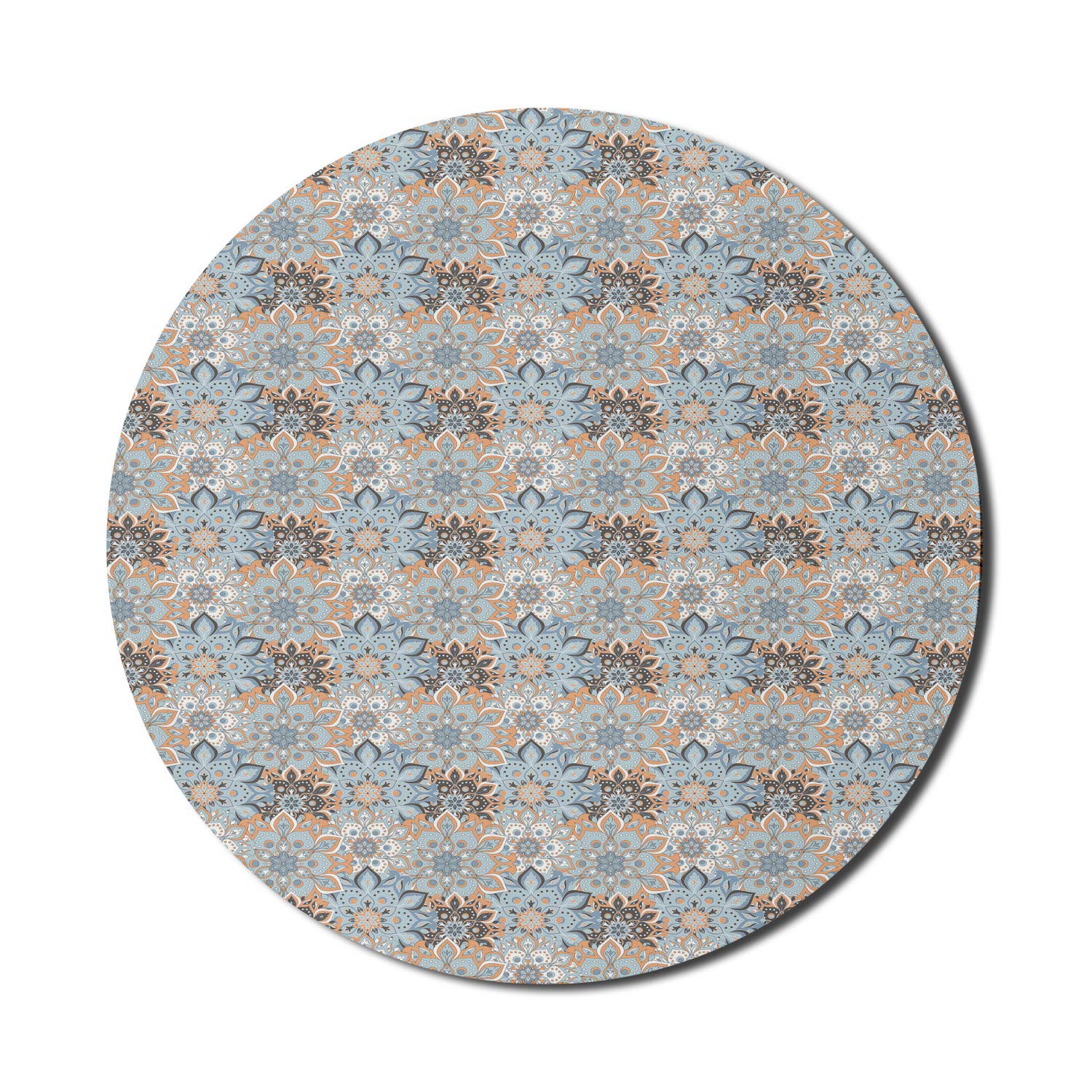 Ambesonne Vintage Ottoman Oriental Style Mandala Mouse Pad - 8