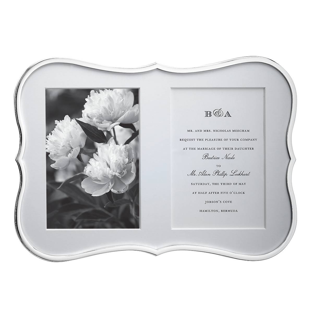 Crown Point Double 5x7 Picture Frame - Elegant Wooden Photo Display for Home & Office Decor - Perfect for Family Photos, Wedding Pictures, and Artwork