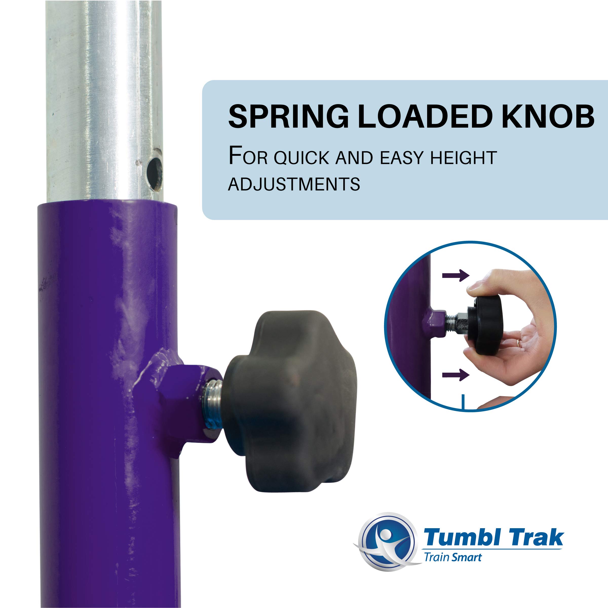 Tumbl Trak Adjustable Junior Kip Bar for Home Gymnastics Training – Perfect for Kids' Practice & Gym Workouts – Ideal for Home, Backyard & Indoor Training