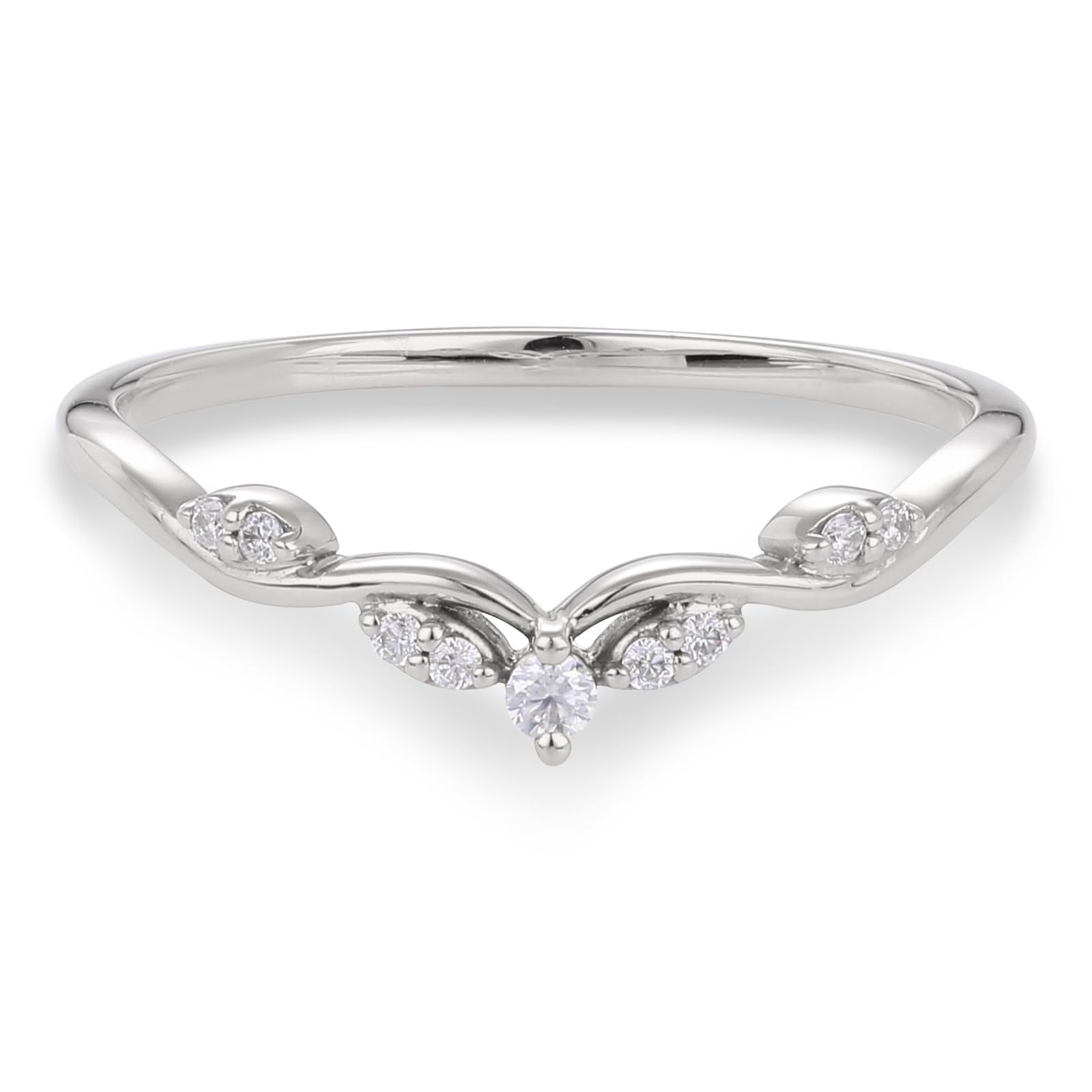 Eternity Rings for Women - 925 Sterling Silver Moissanite Engagement, Wedding & Promise Rings - Stackable Band Size 3-10 - Perfect for Proposals, Anniversaries & Everyday Elegance