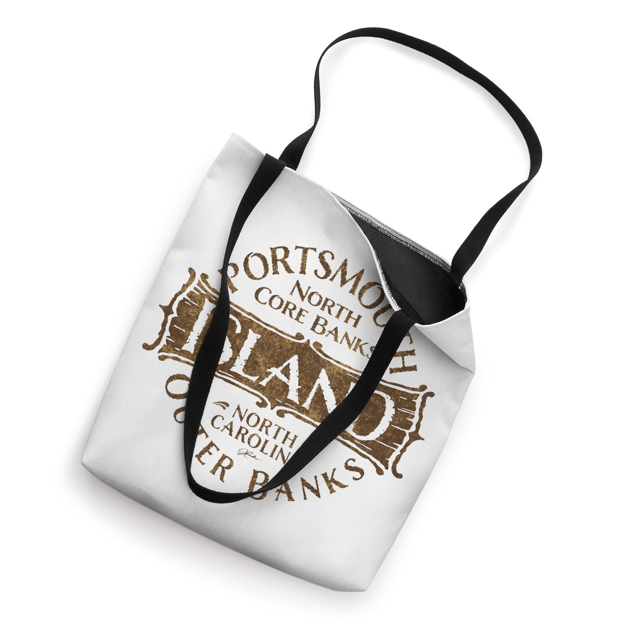 JCombs: Premium Portsmouth Island, North Carolina Tote Bag - Stylish & Durable Beach Bag for Travel, Shopping & Everyday Use