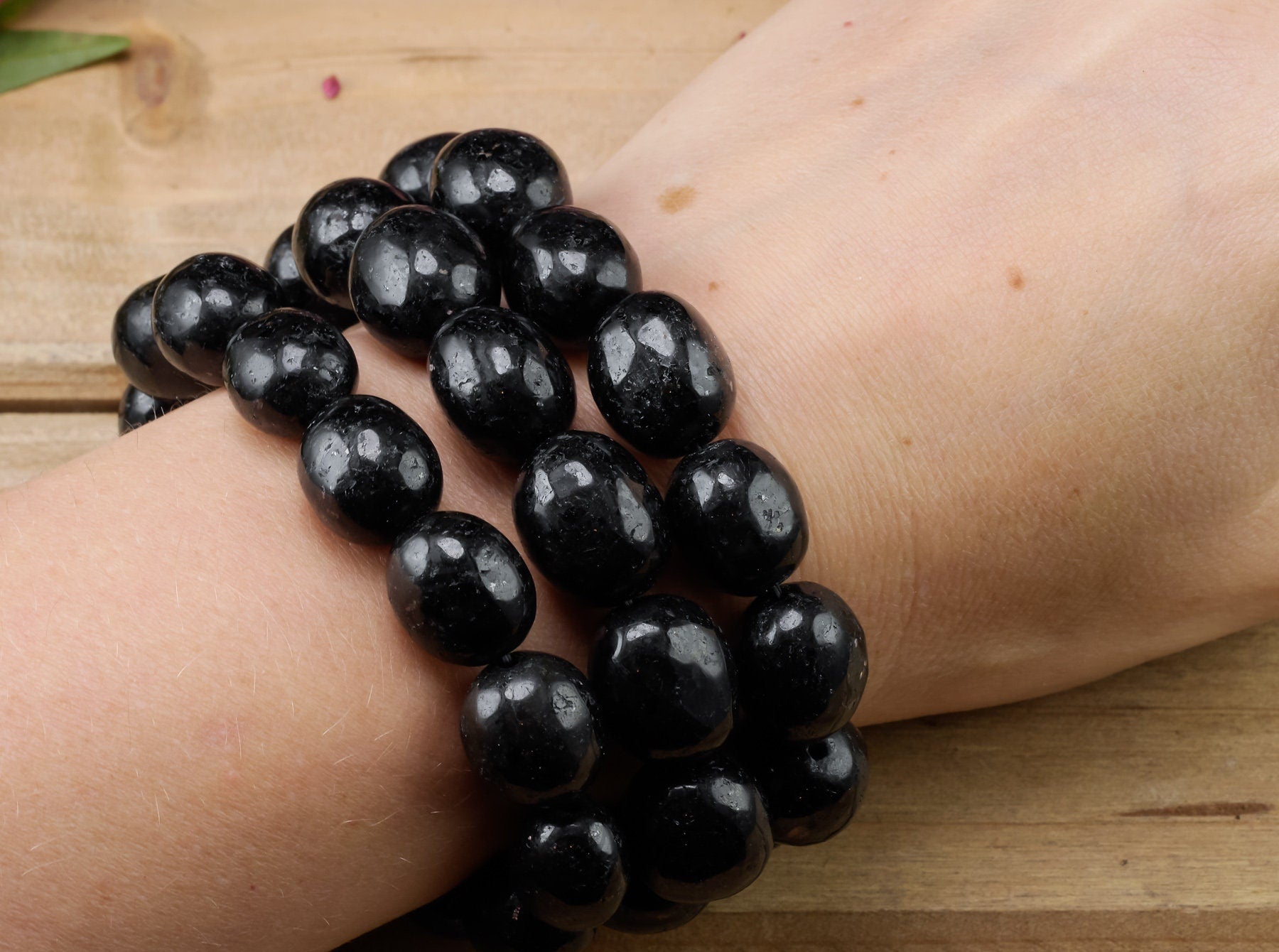 COPPERNITE Crystal Bracelet - Handmade Tumbled Bead Healing Jewelry with Natural Stones for Women, E1210 | Perfect for Meditation, Yoga, Energy Healing & Spiritual Gifts