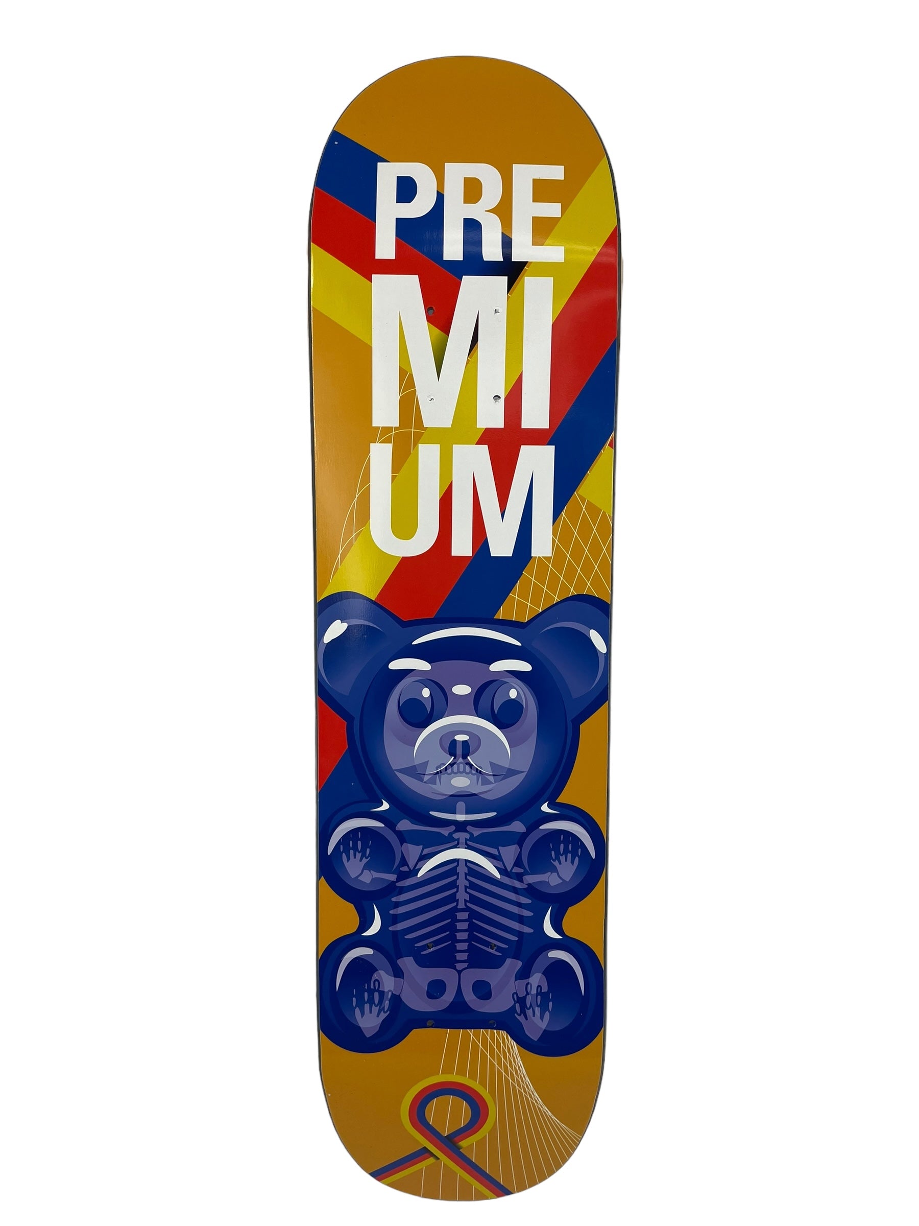 Premium Chewable GUMMY BONES Skateboard Wheels - Durable & Smooth Ride for Street & Park Skateboarding - Choose Your Size (58mm/60mm/63mm)