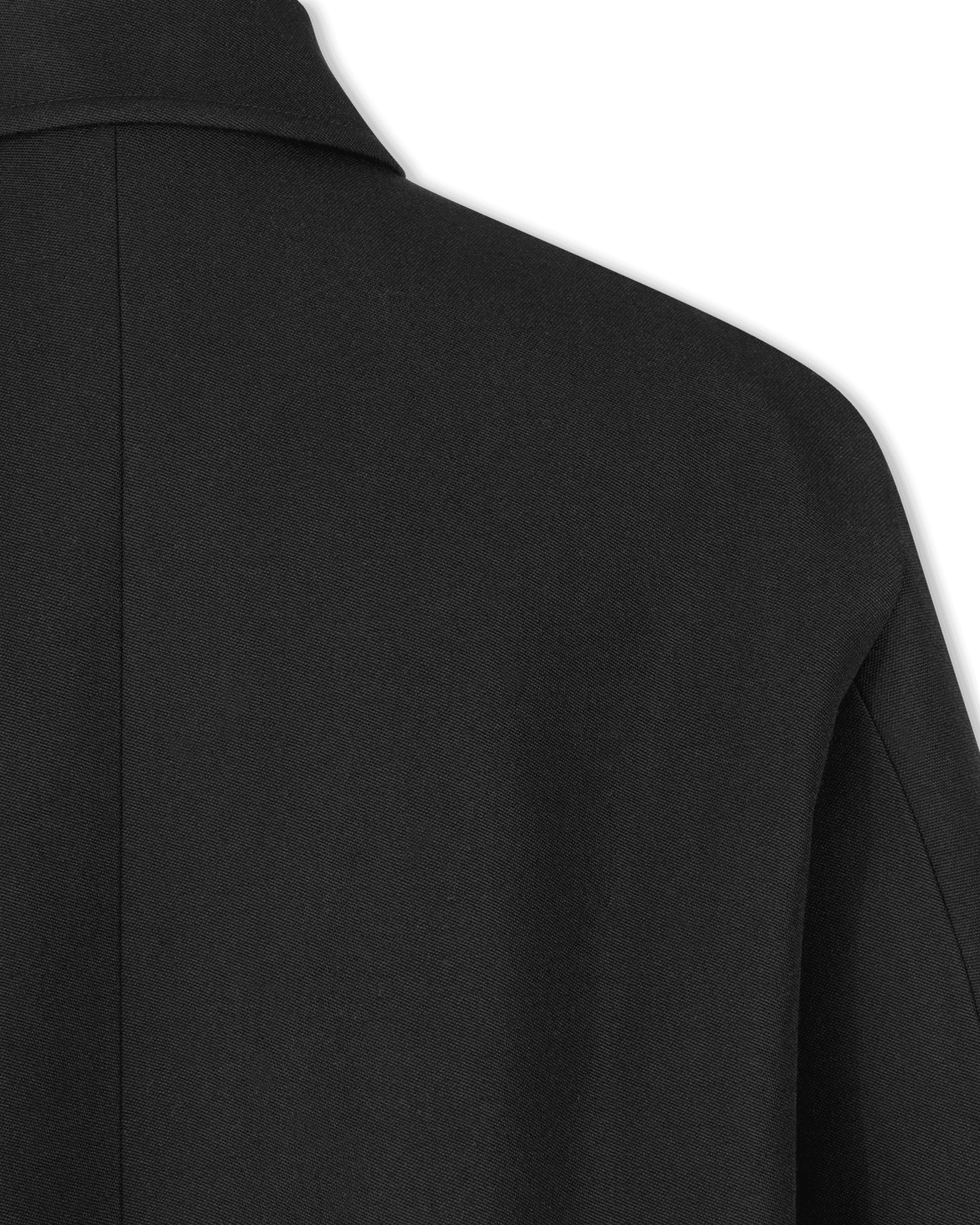 Barathea Deconstructed Jacket for Men - Premium Wool Blend Tailored Blazer - Perfect for Business Casual, Weddings & Formal Events