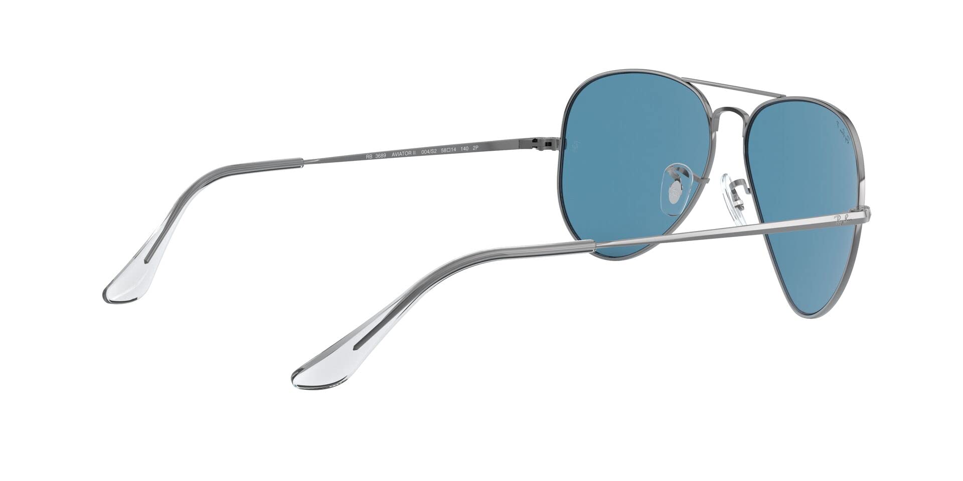 Ray-Ban RB3689 Aviator Metal II Sunglasses - Polarized UV Protection for Men & Women - Perfect for Driving, Travel & Outdoor Activities