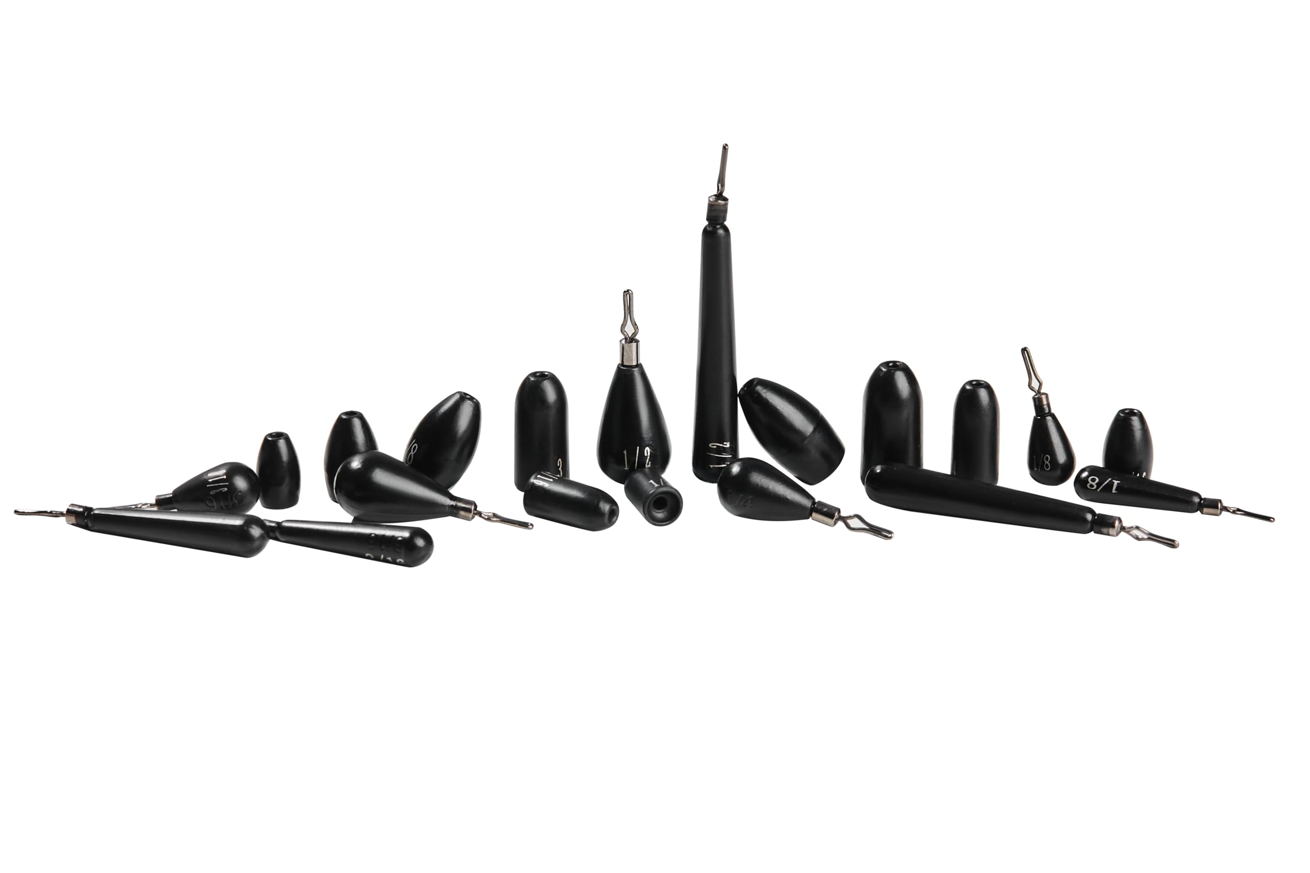 Premium 10-Pack Tungsten Drop Shot Weights Kit - High-Density Fishing Sinkers for Drop Shot Rig - Perfect for Bass, Walleye & Freshwater Fishing