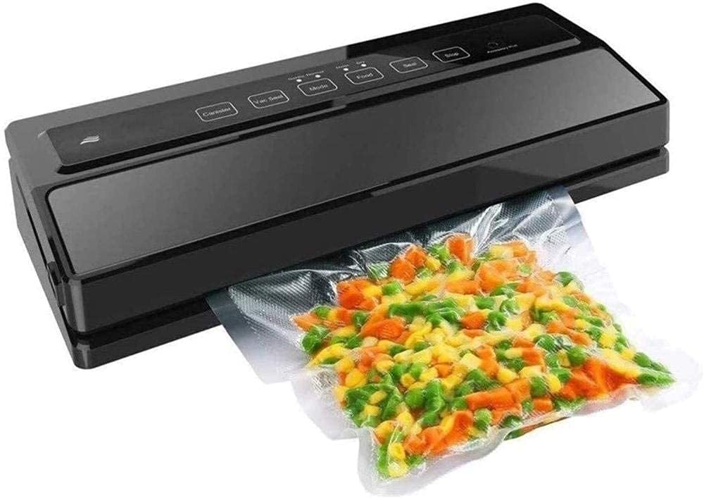 LSDRALOBBEB Automatic Vacuum Sealer Machine - Food Saver & Storage System with One-Touch Operation for Freshness Preservation | Perfect for Meal Prep, Sous Vide, and Extending Shelf Life of Meat, Cheese, and Leftovers