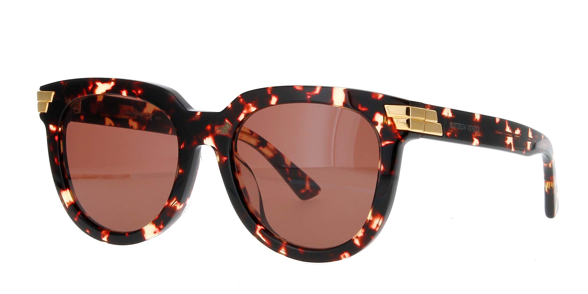 Bottega Veneta BV1104SA Sunglasses for Asian Fit - Stylish & Comfortable for Everyday Wear, Driving, and Outdoor Activities