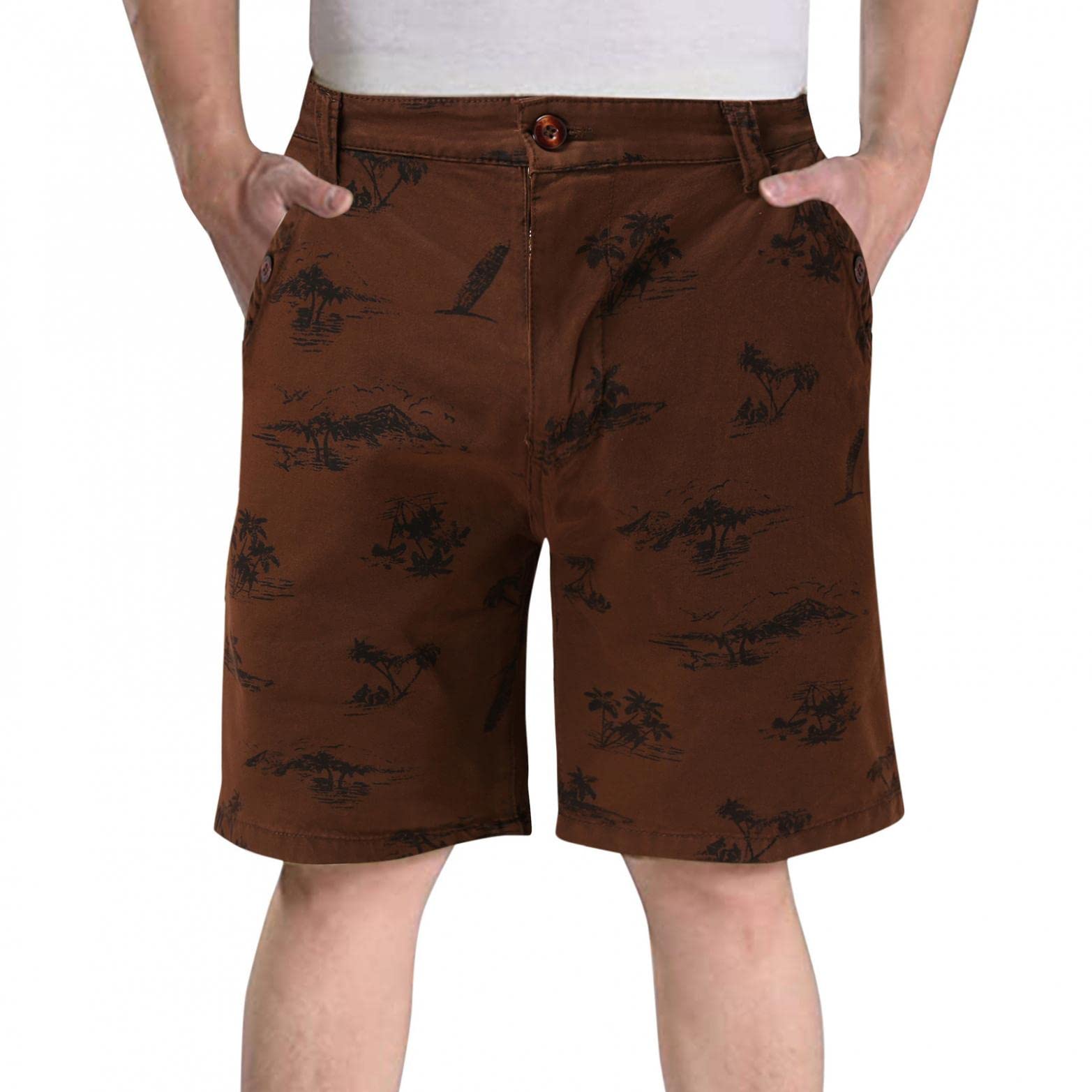 Men's Lightweight Stretch Cargo Shorts - Outdoor Hiking, Travel, Fishing & Golf Tactical Shorts for Active Lifestyle | Quick-Dry & Comfortable for Summer Adventures