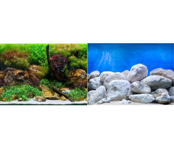 Brooklands Aqua Garden & Bright Stone 60cm Waterproof Wallpaper - Peel and Stick Self-Adhesive Vinyl for Bathroom, Kitchen, Nursery Decor (Sold Per Meter) - Perfect for Home Renovation, Accent Walls, and DIY Projects